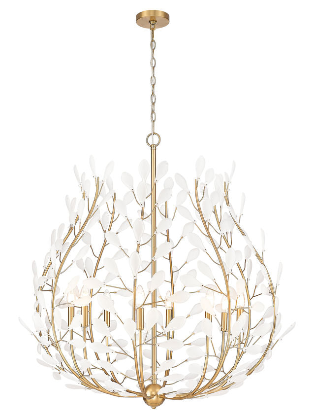 Luminaire suspendu Or moderne | CLAUDINE