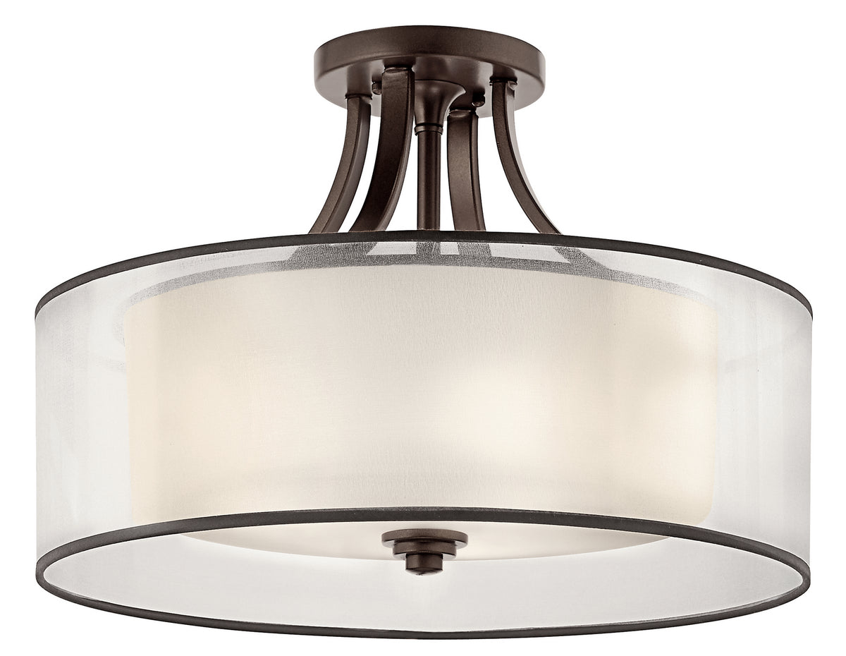 Semi-plafonnier 4 lumières | Lacey