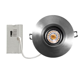 Recessed lighting Nickel - 3682101 | TUROLIGHT