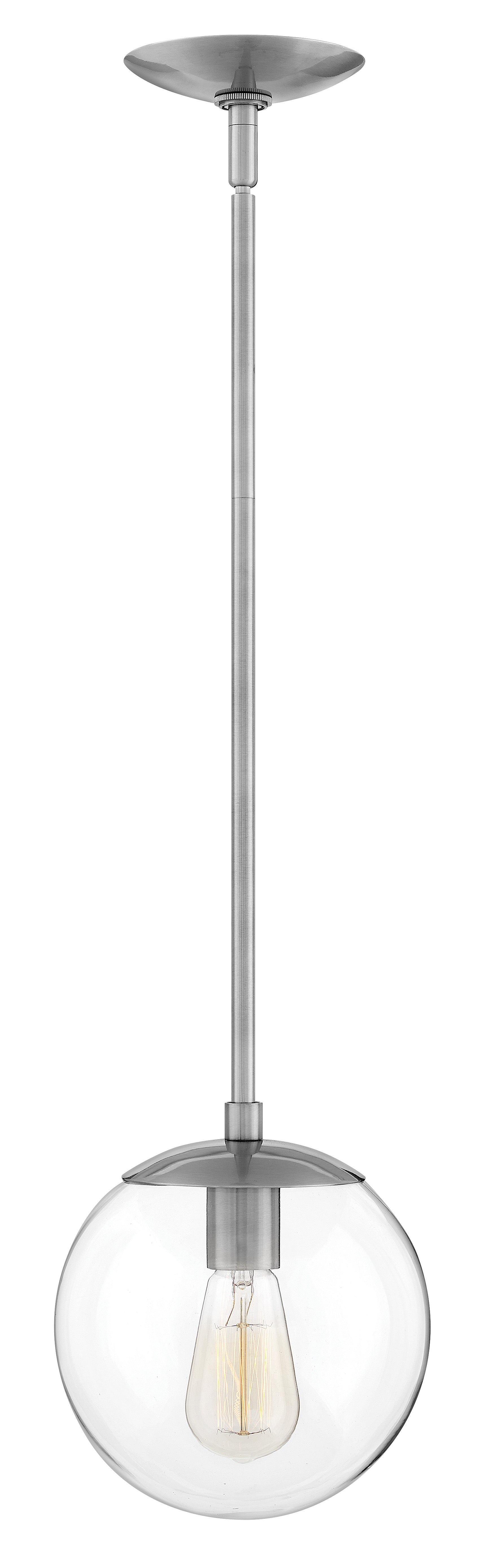 WARBY Plafonnier Nickel - 3747PL | HINKLEY