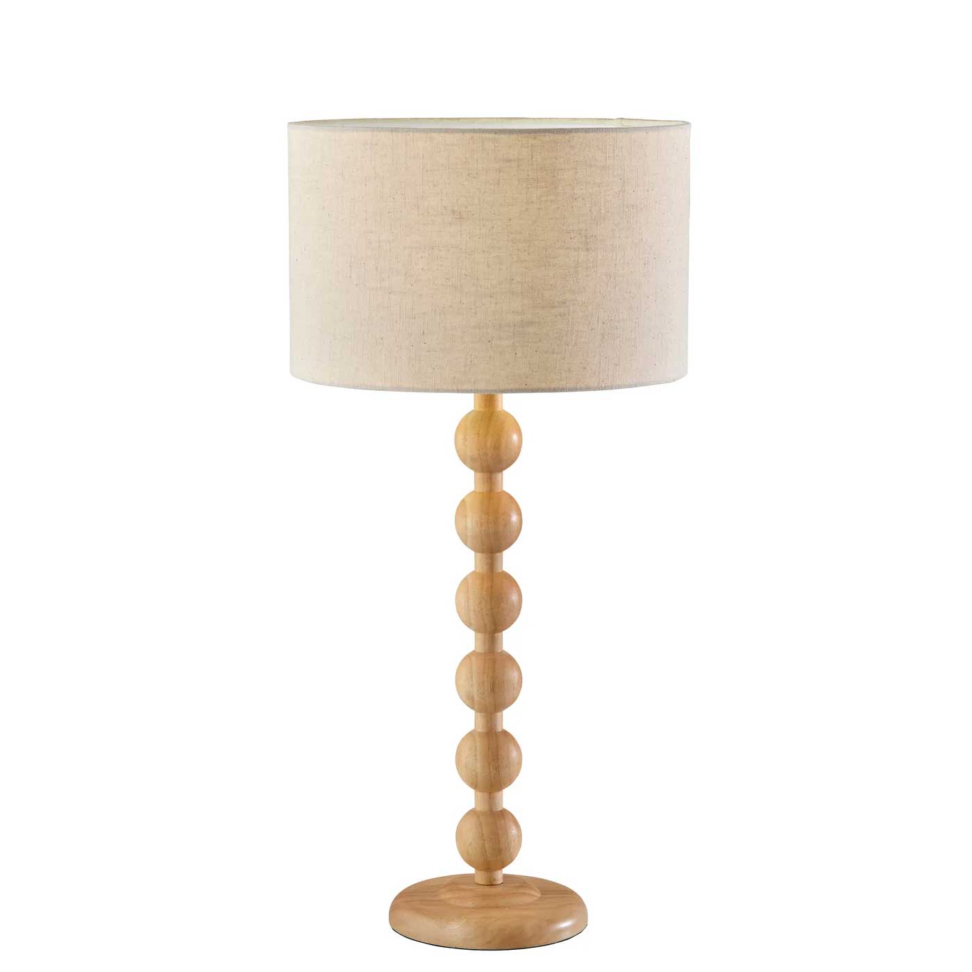 ORCHARD Lampe sur table Bois - 742143 | ADESSO
