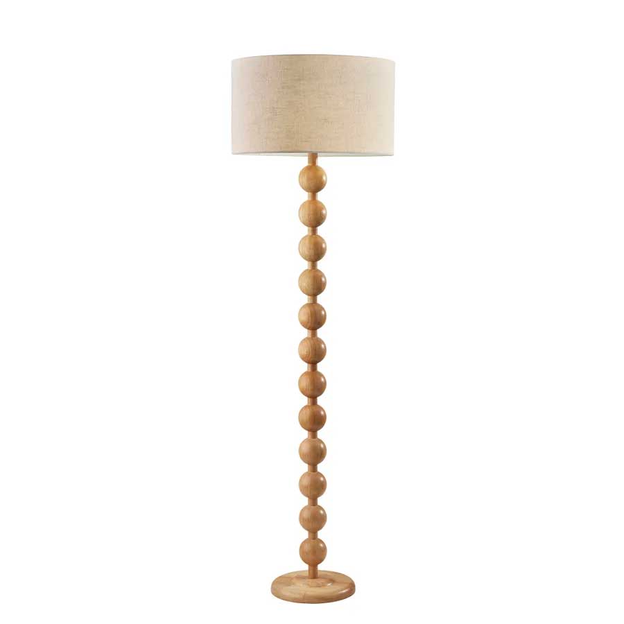 ORCHARD Floor lamp Wood - 3932-12 | ADESSO