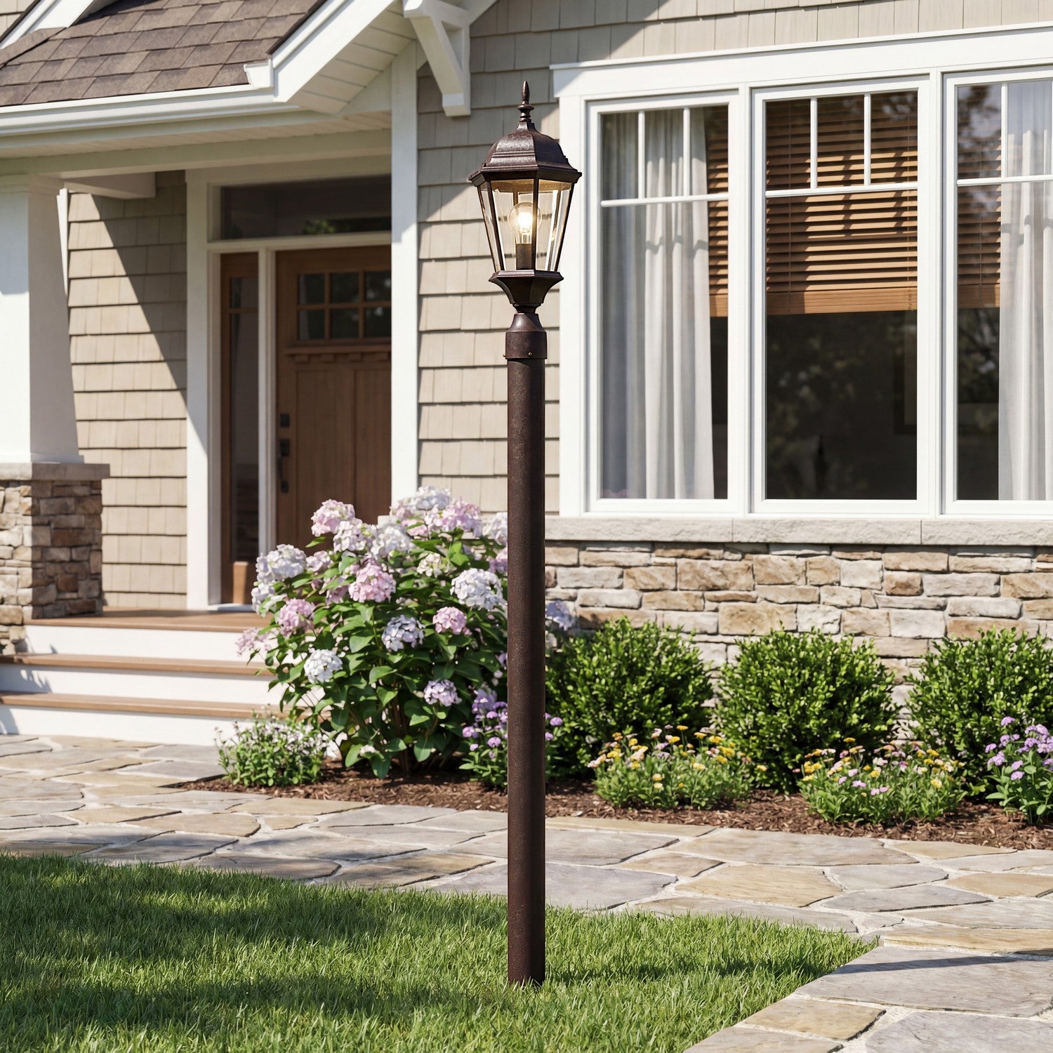 Lampadaire extérieur 1 lumière | Madison