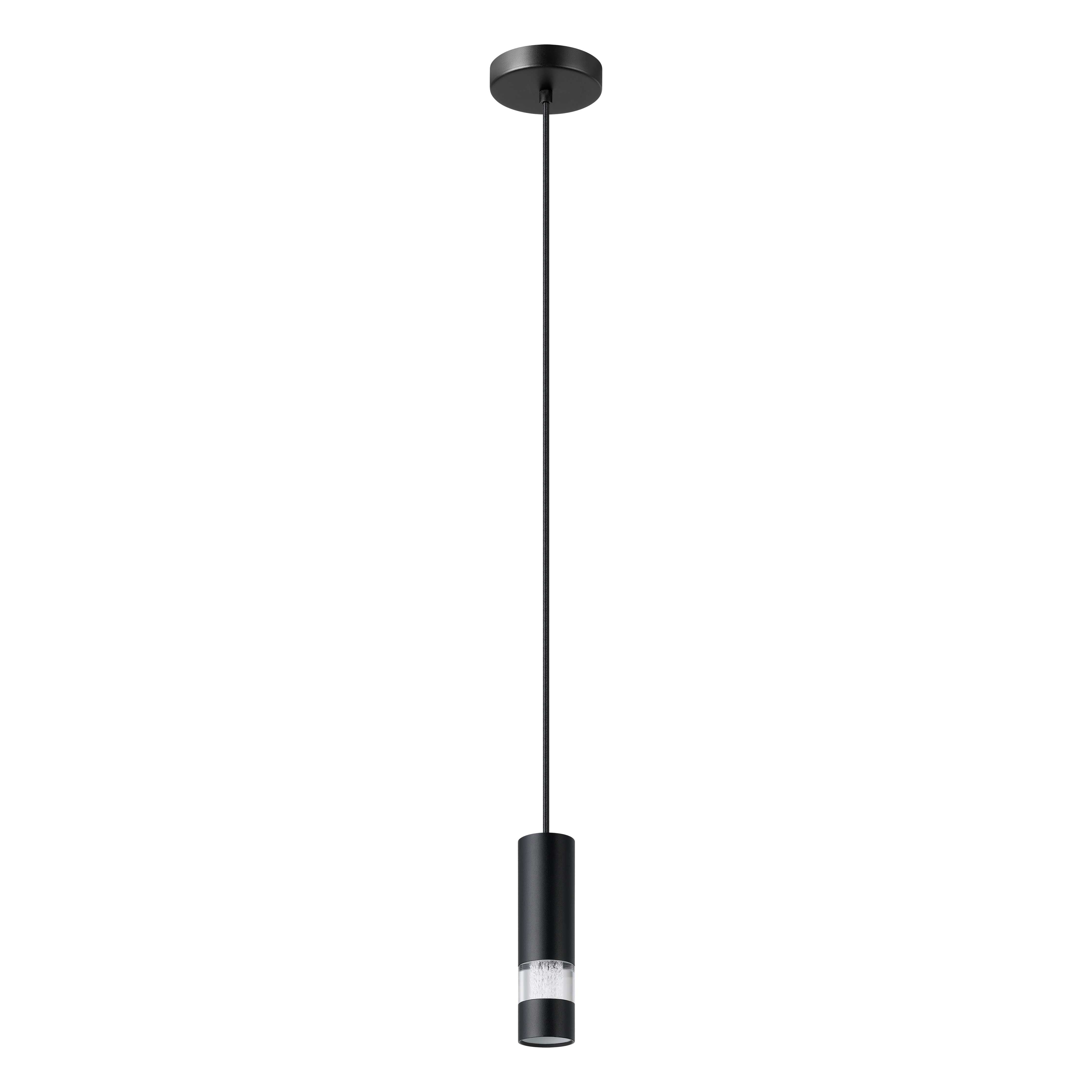 BERNABETA Luminaire suspendu Noir DEL INTÉGRÉ - 39705A | EGLO