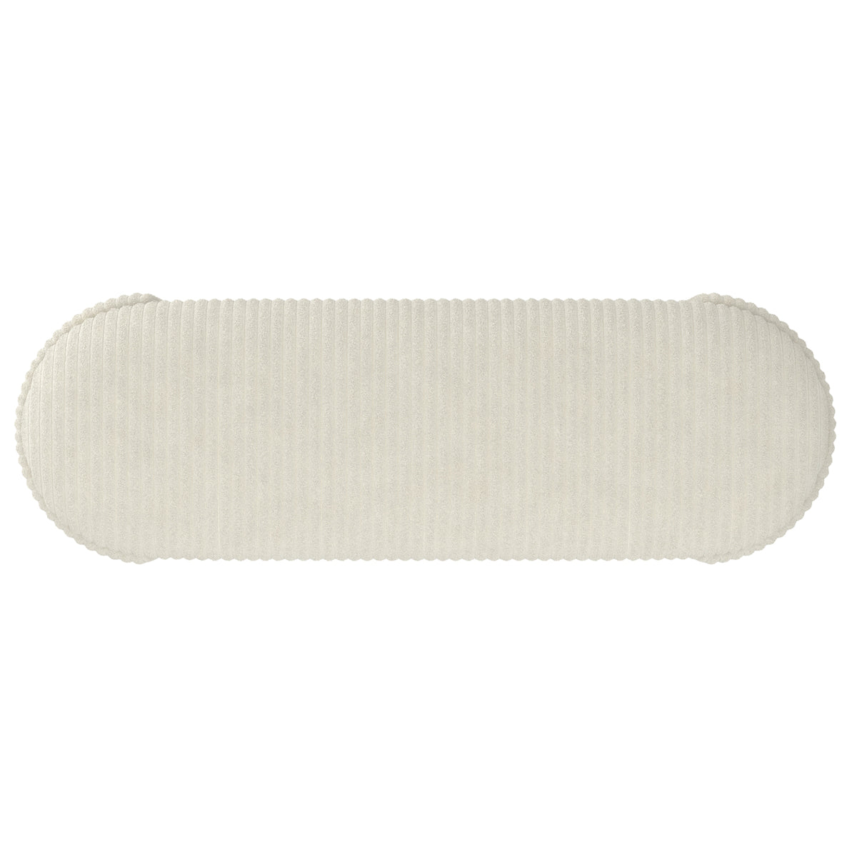 Ottomane de rangement ovale Cybil | World Wide