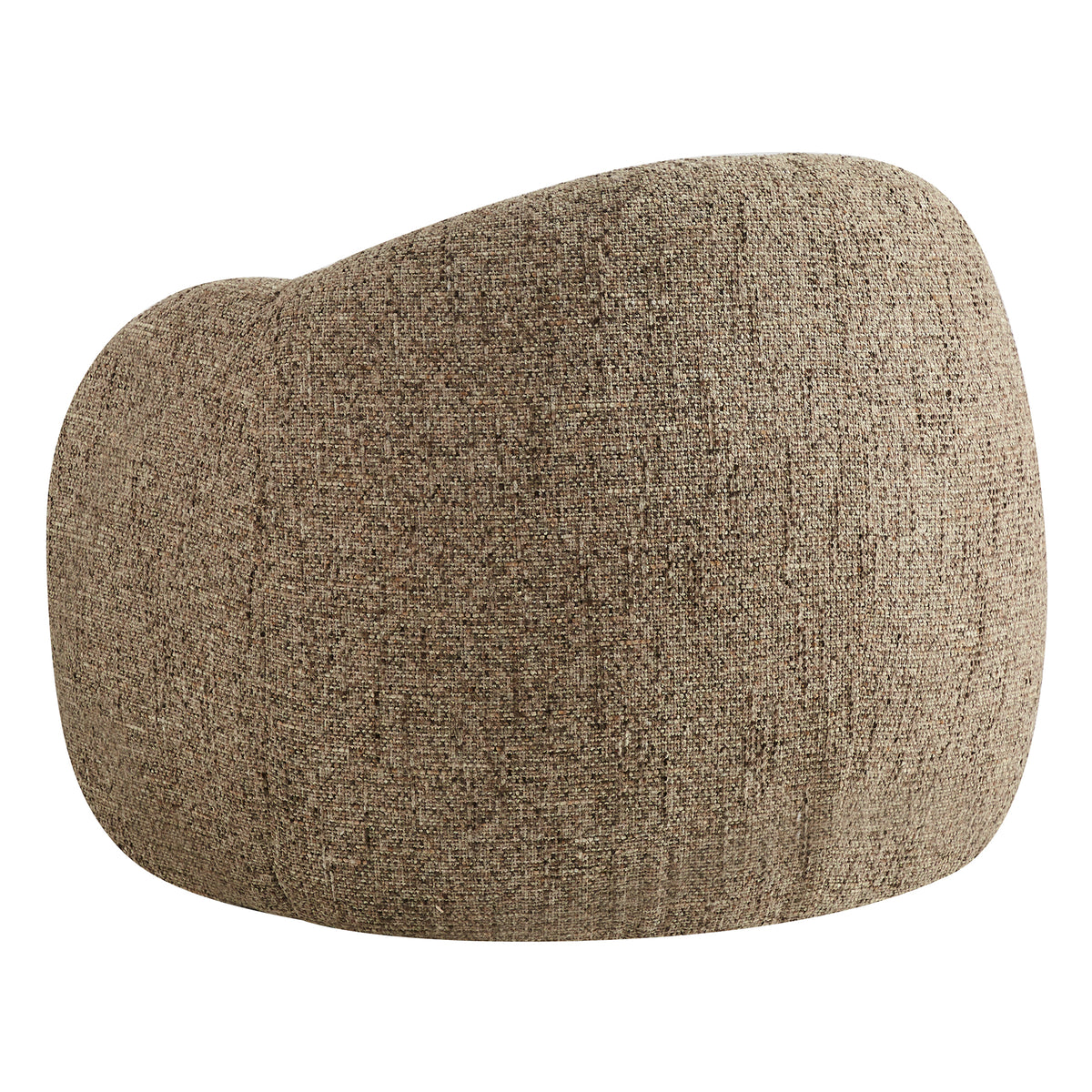 Fauteuil lounge rembourré Amriel – fini BRUN MULTI-TONS | World Wide