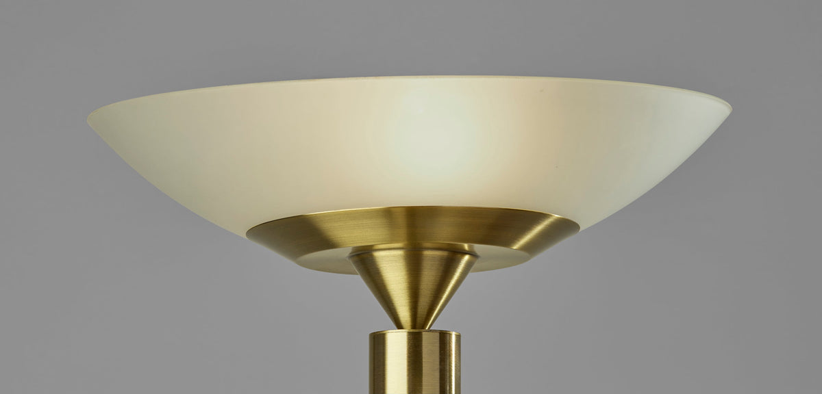 Lampadaire torchère | Pillar — Adesso