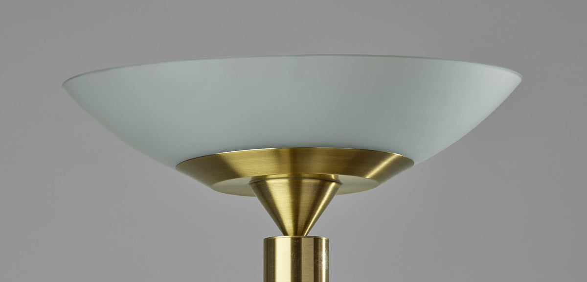 Lampadaire torchère | Pillar — Adesso