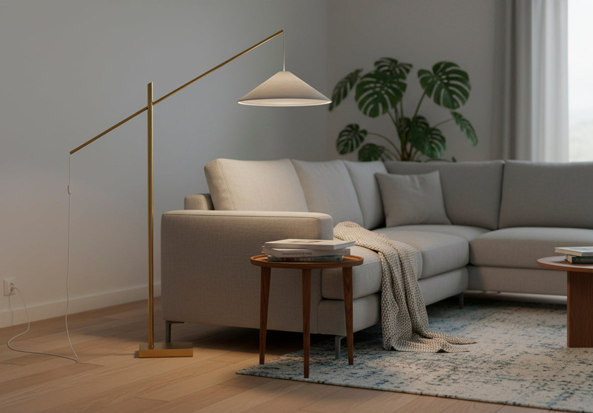 Lampadaire arqué | Hogan — Adesso