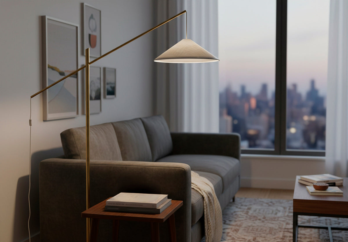 Lampadaire arqué | Hogan — Adesso