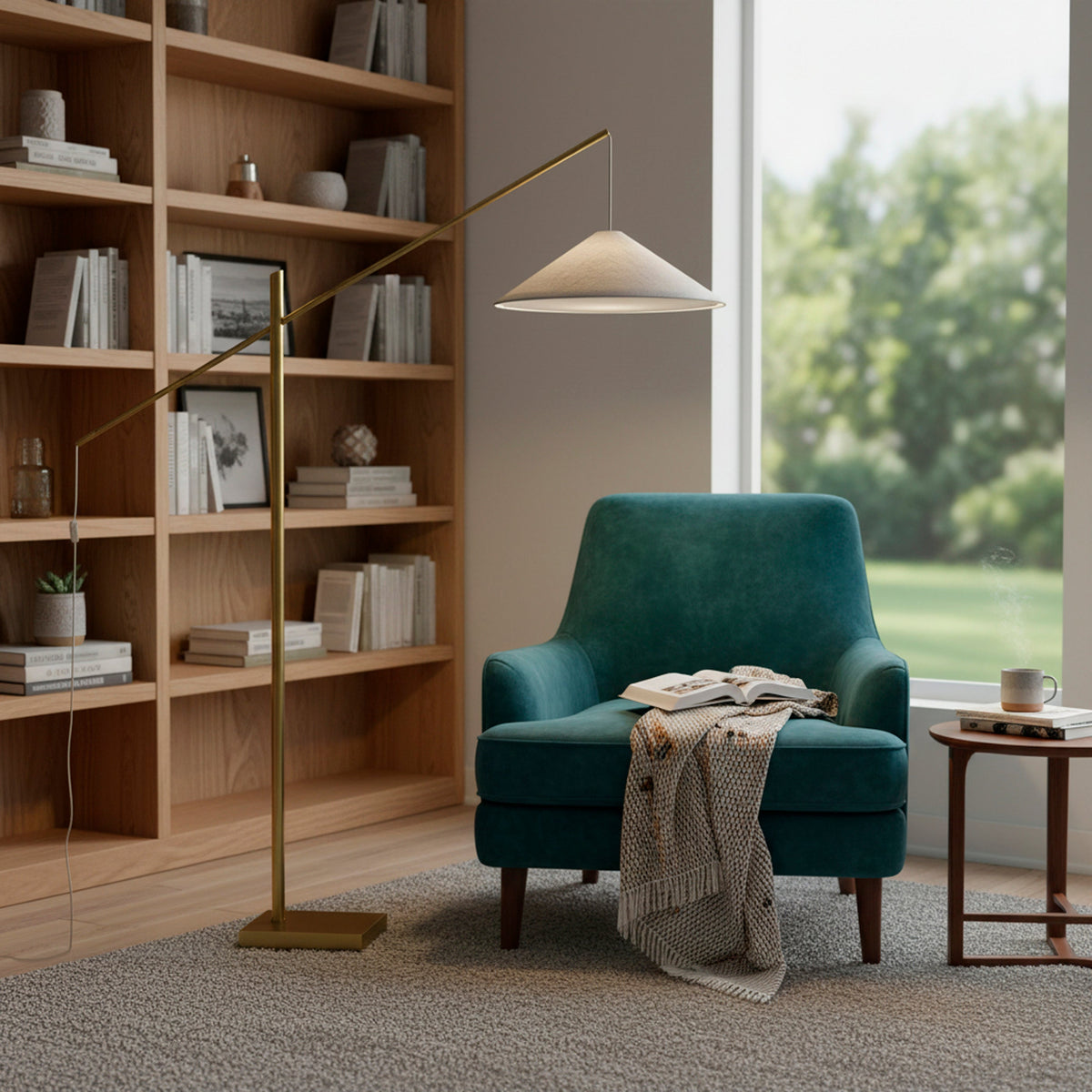 Lampadaire arqué | Hogan — Adesso
