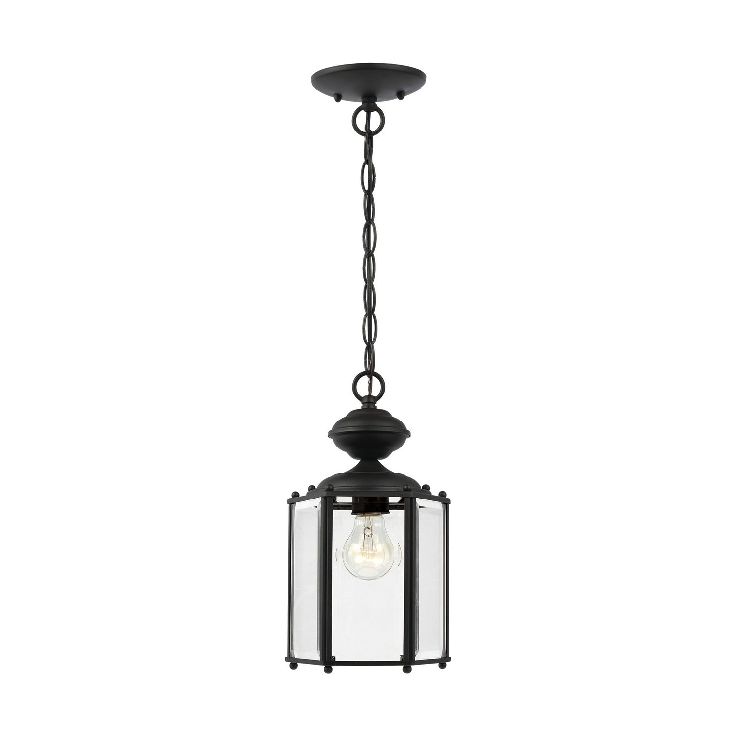 Semi-plafonnier ou suspension extérieur convertible 1 lumière | Classico