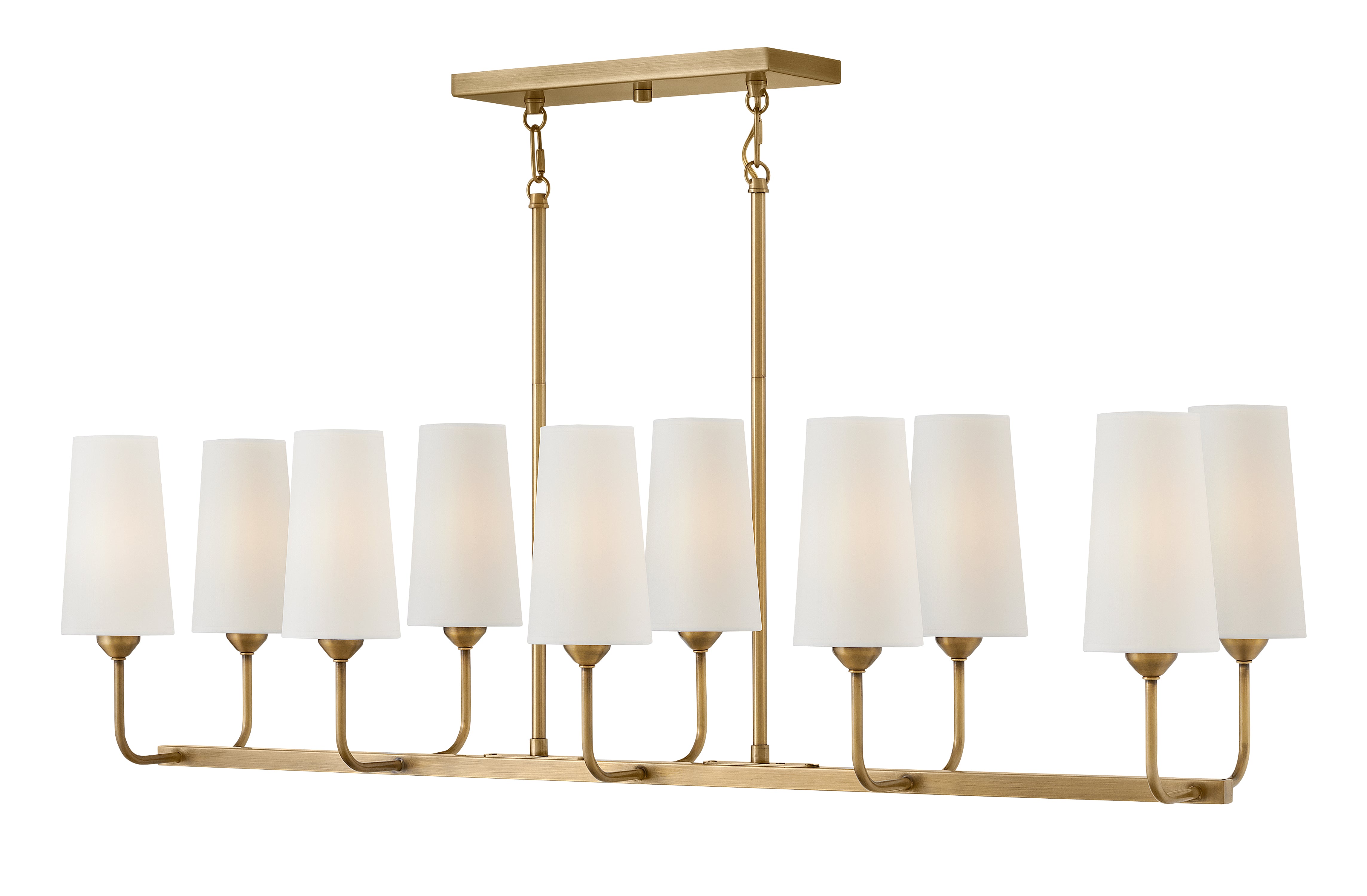 Moyen dix lumière linéaire