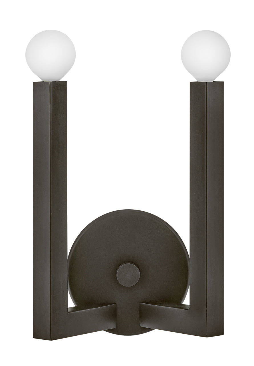 Moyenne applique à deux lumières