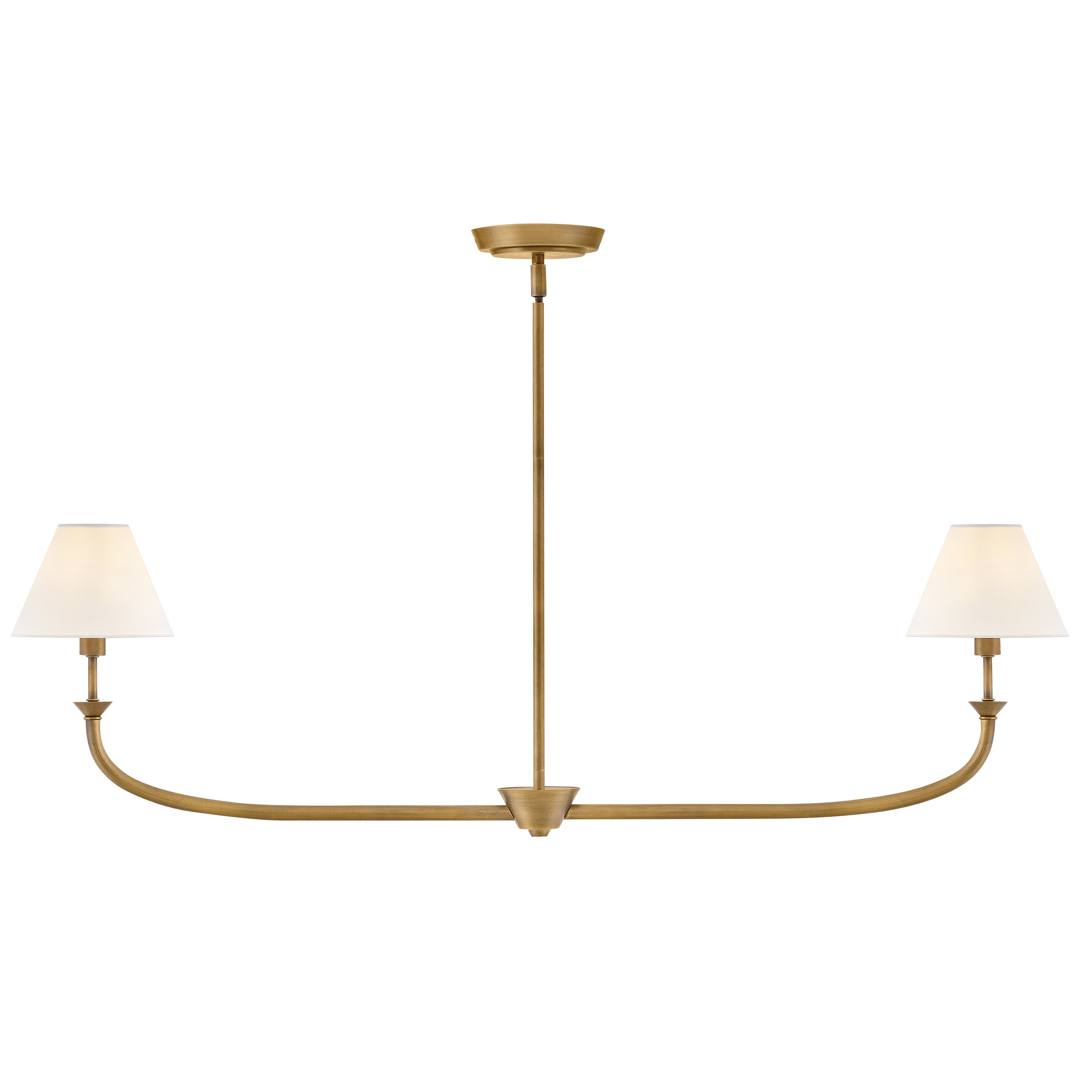 Moyen deux lumière linéaire