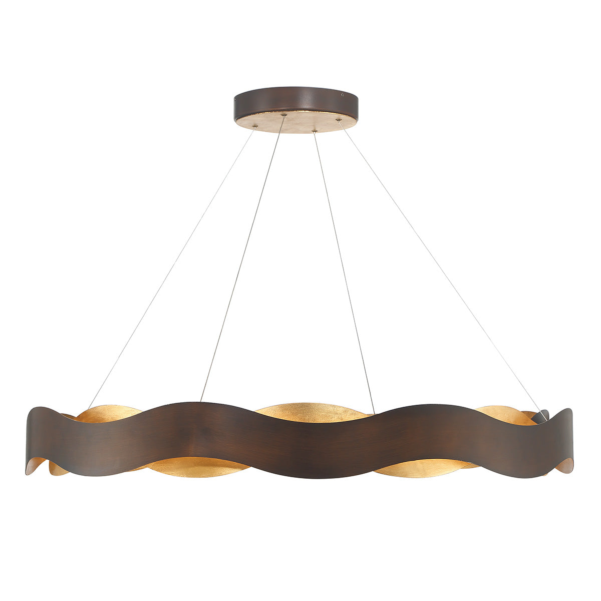 VAUGHAN Chandelier Or DEL INTÉGRÉ - 46462-015 | EUROFASE