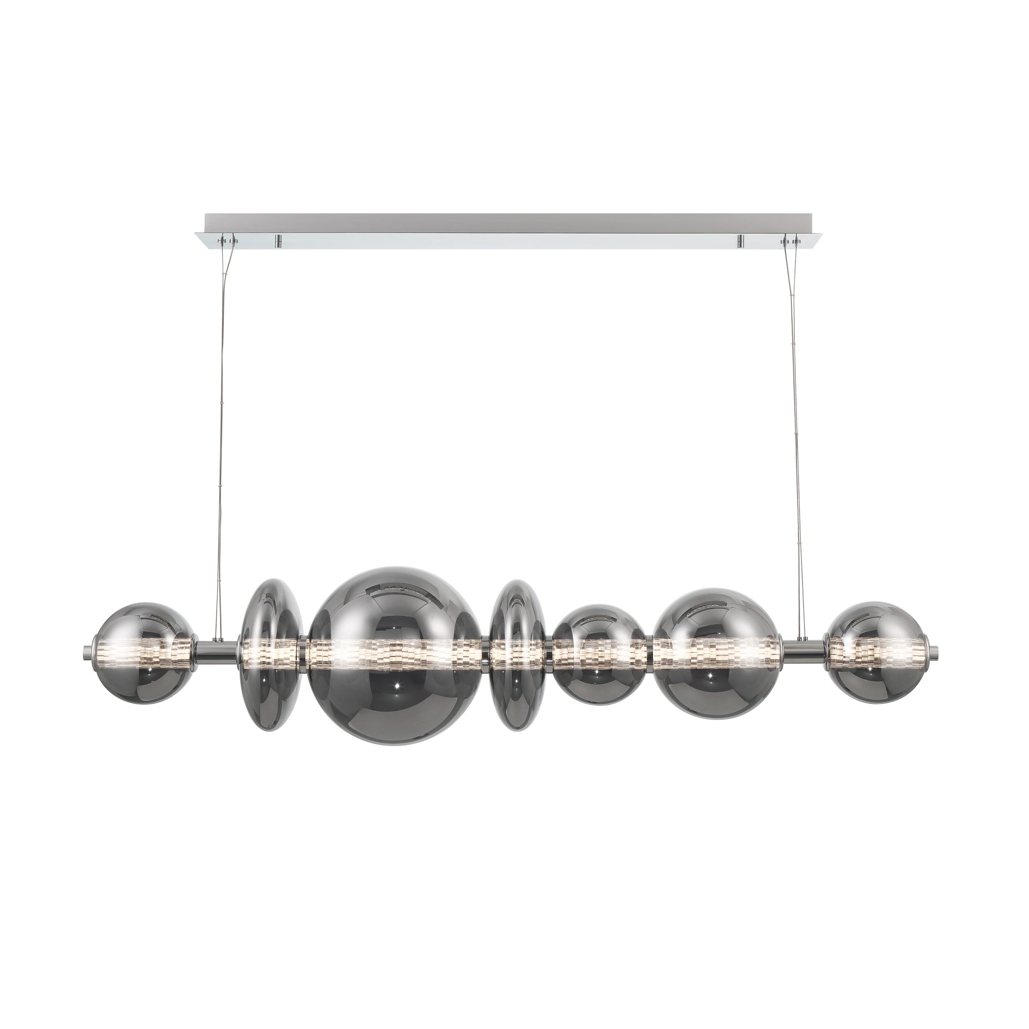ATOMO Chandelier Chrome INTEGRATED LED - 46772-022 | EUROFASE