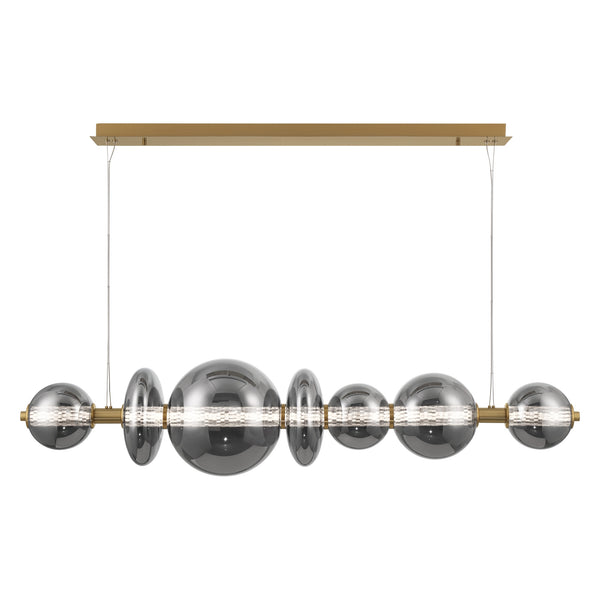 ATOMO Chandelier Gold INTEGRATED LED - 46772-048 | EUROFASE