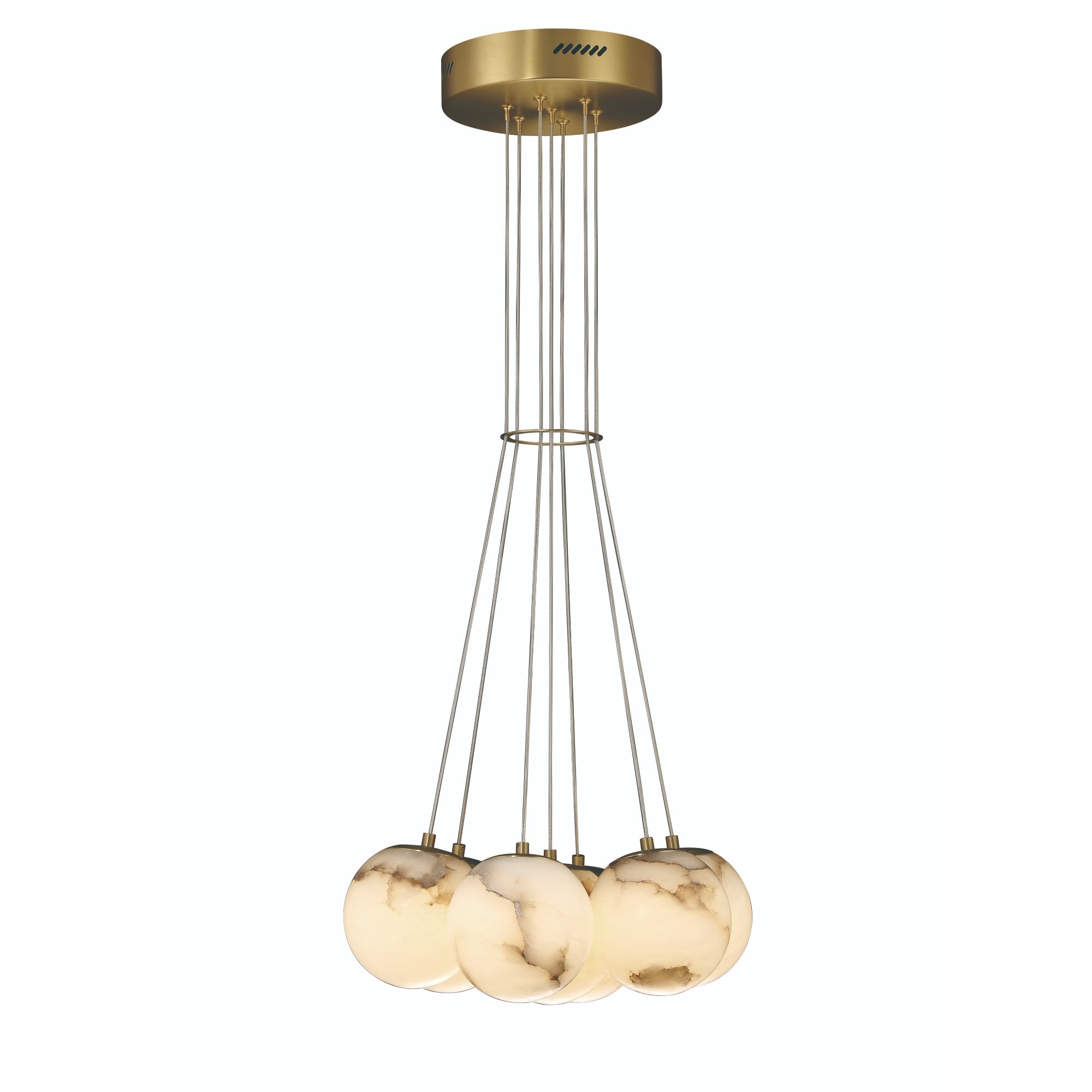 KEPLER Chandelier Or DEL INTÉGRÉ - 46805-010 | EUROFASE