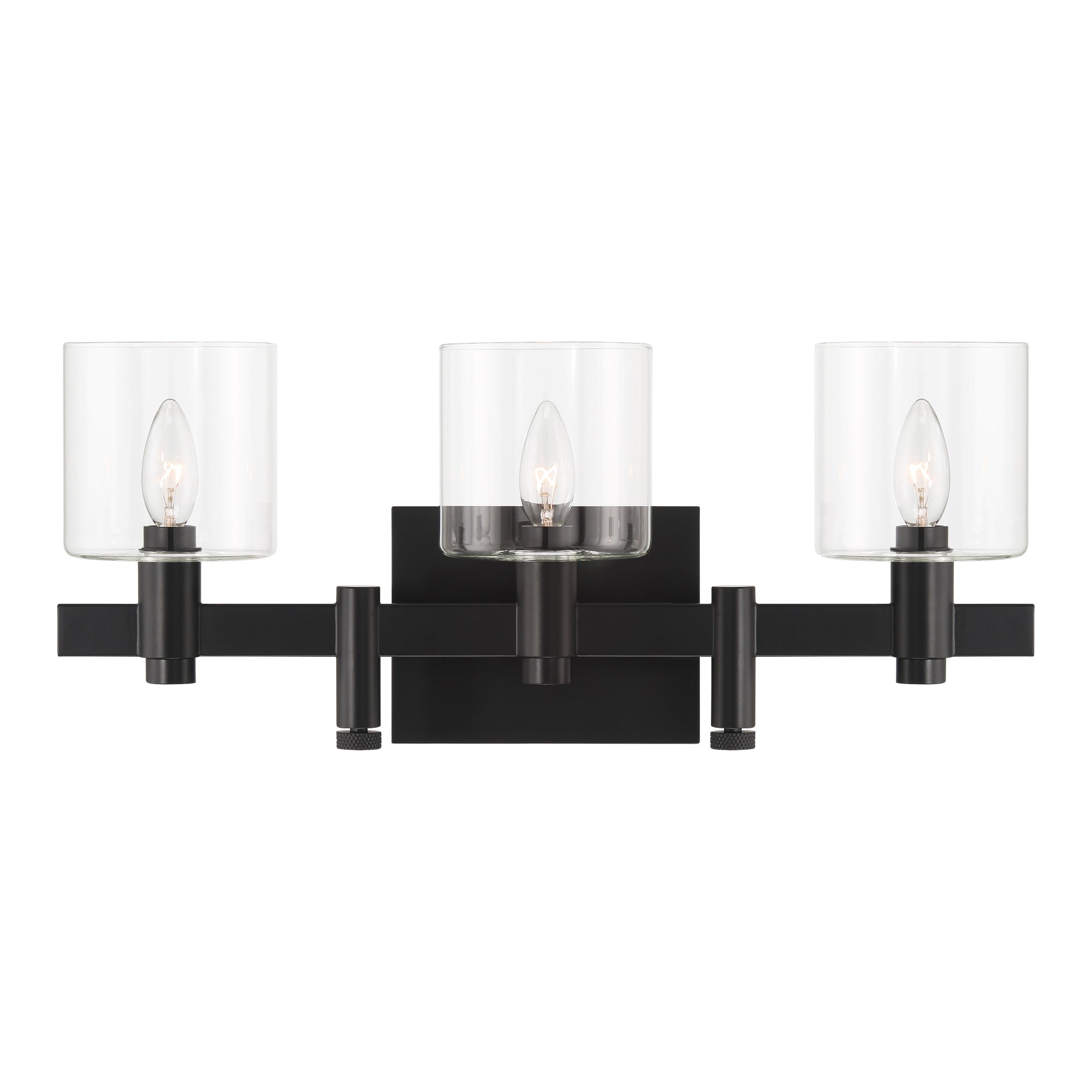 DECATO Bathroom wall sconce Black - 46812-018 | EUROFASE