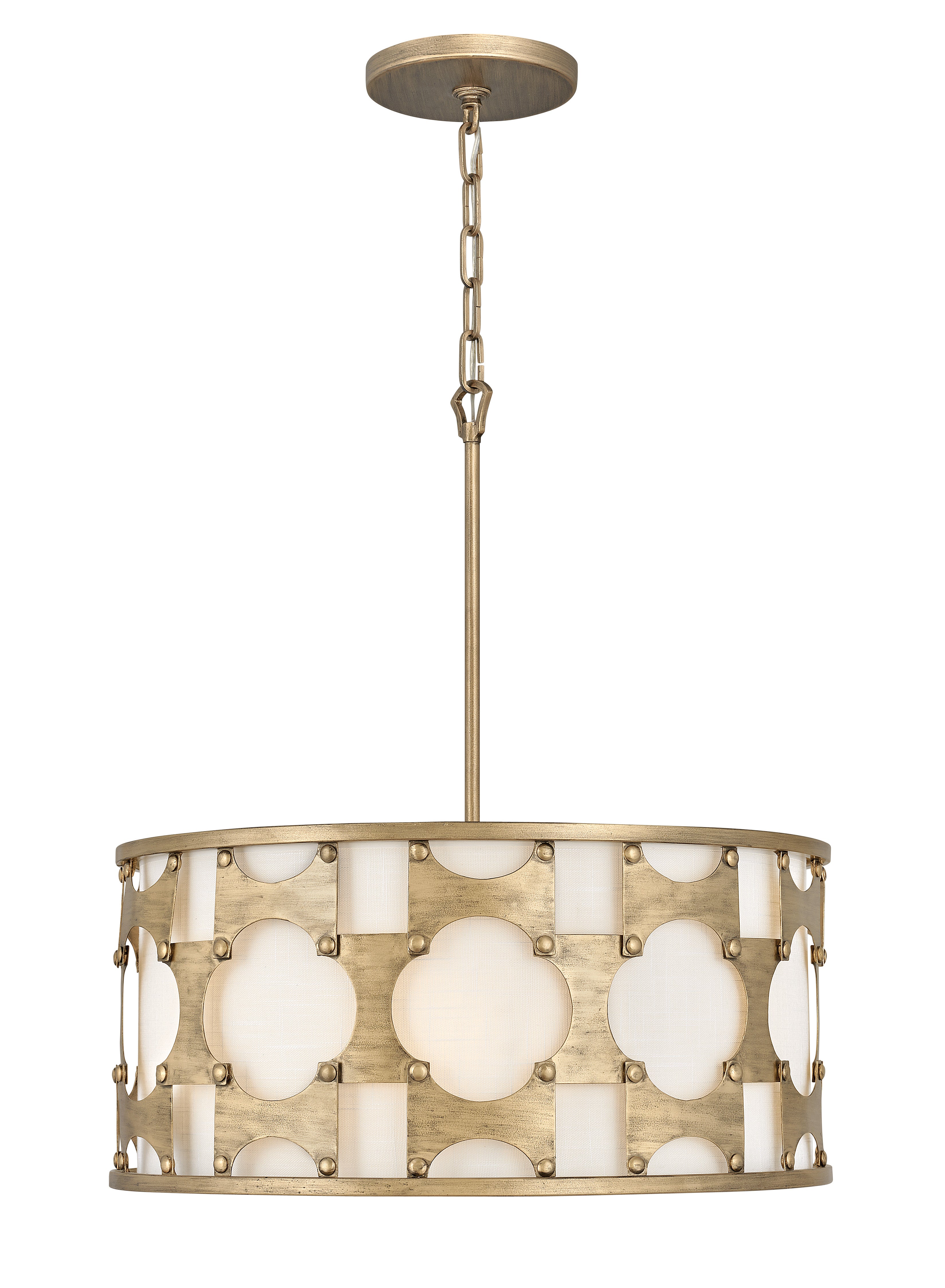 Petit lustre tambourr