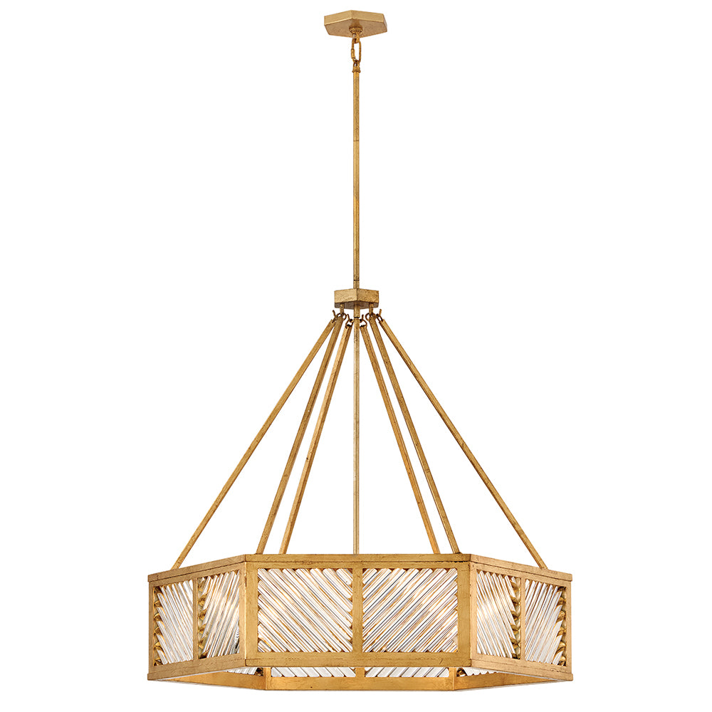Moyen lustre tambourr