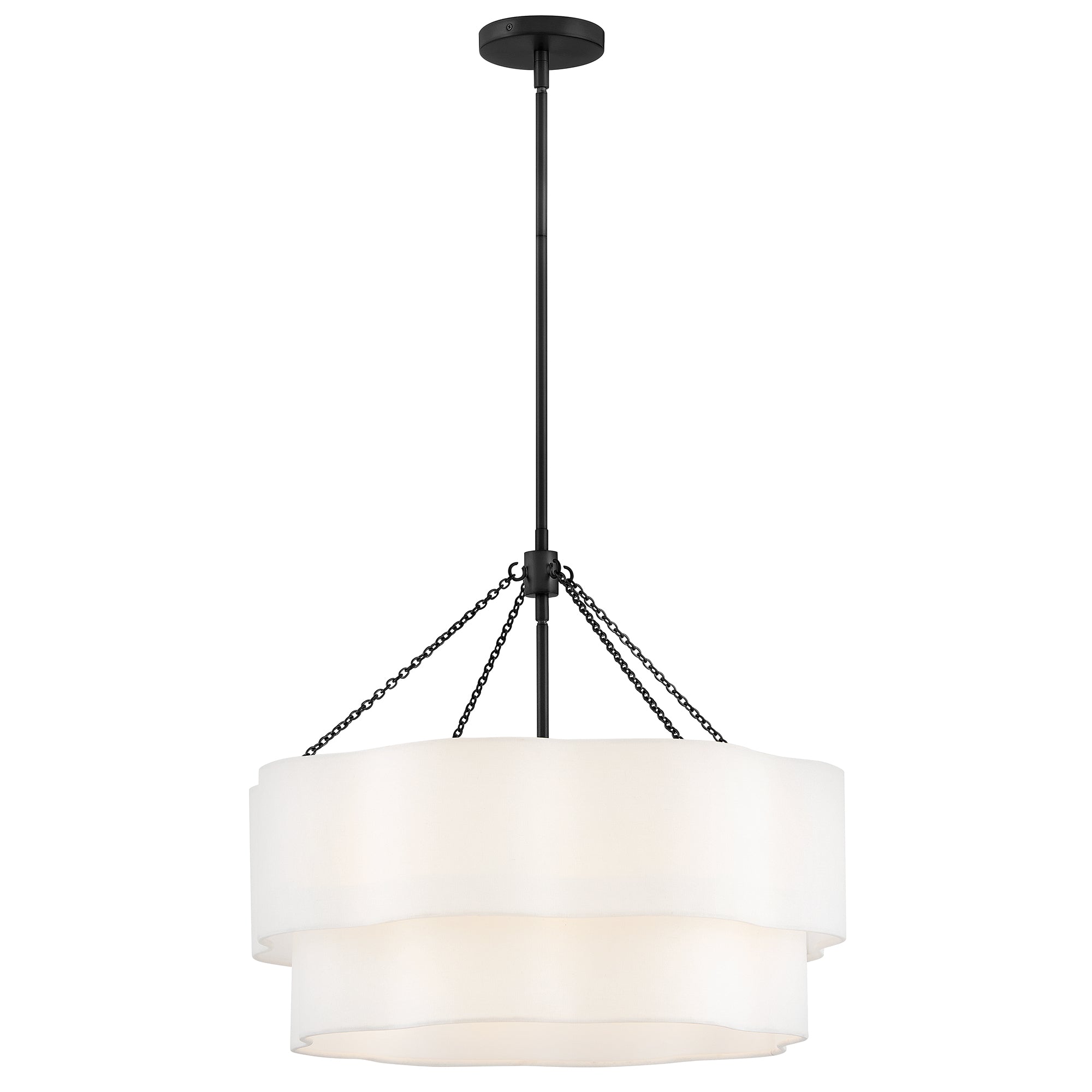 Moyen lustre tambourr