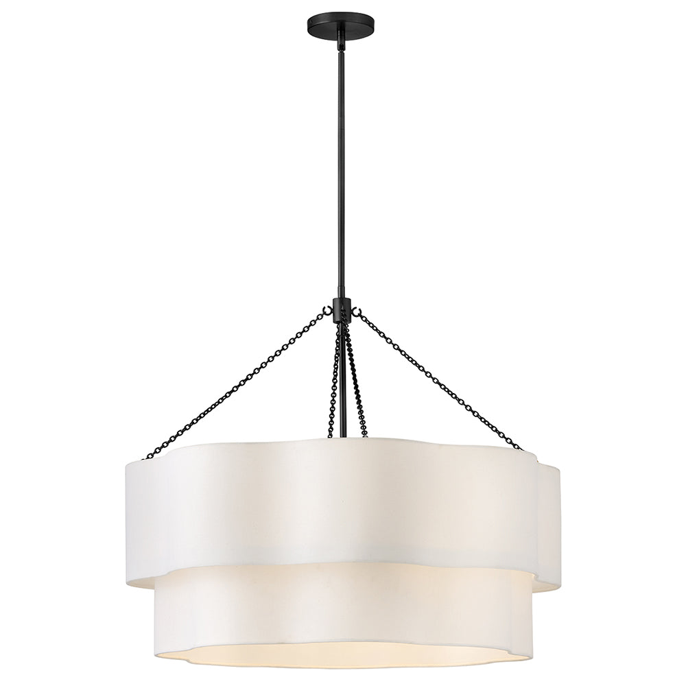 Moyen lustre tambourr
