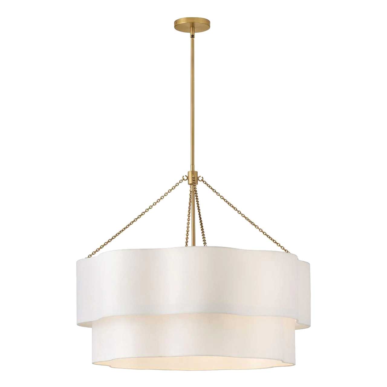 Luminaire suspendu Laiton laqué | GWEN