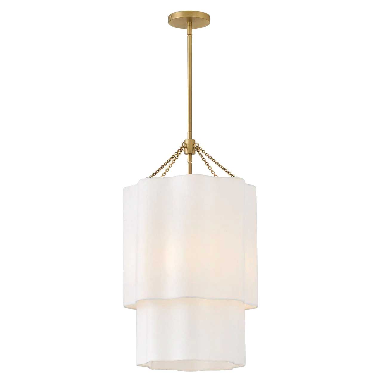 Luminaire suspendu Laiton laqué | GWEN