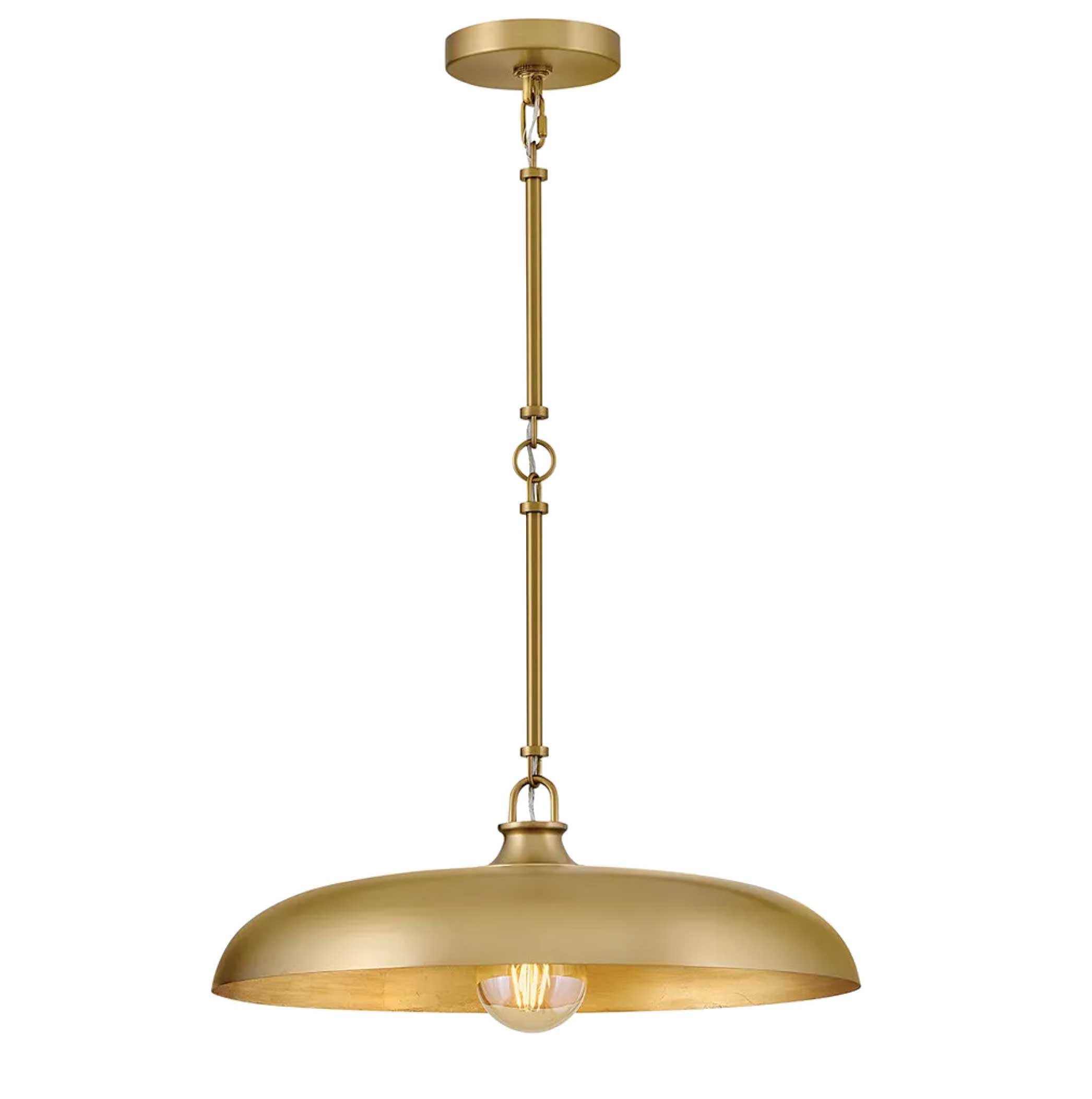 Luminaire suspendu Laiton laqué | SADIE