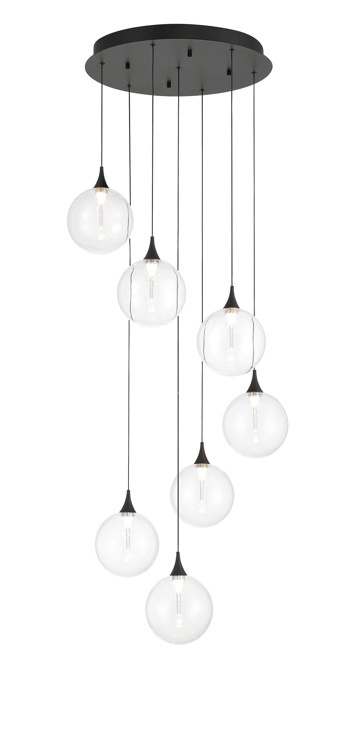 IISA Luminaire suspendu Noir DEL INTÉGRÉ - 48929-011 | EUROFASE