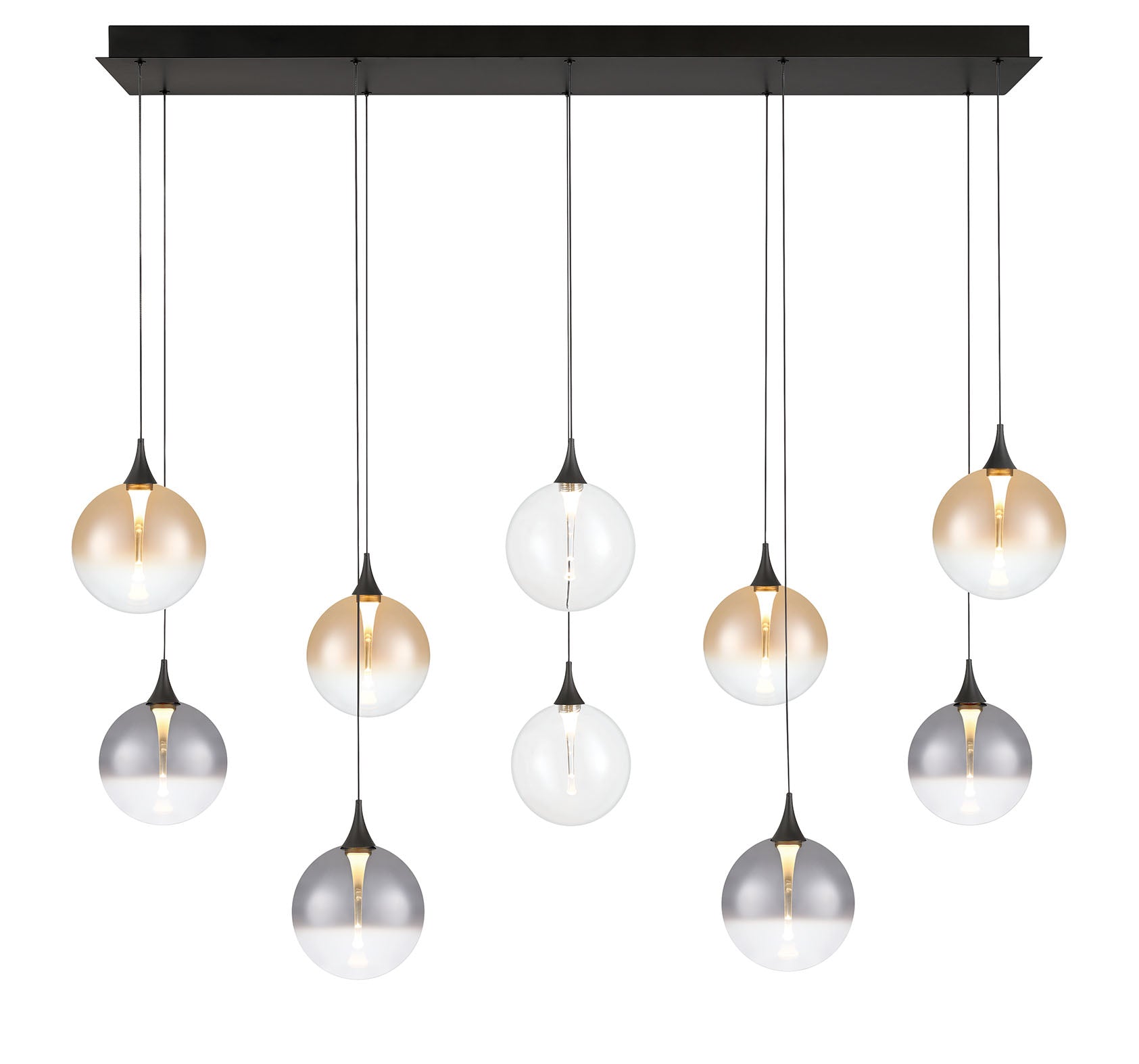 IISA Luminaire suspendu Noir DEL INTÉGRÉ - 48933-047 | EUROFASE