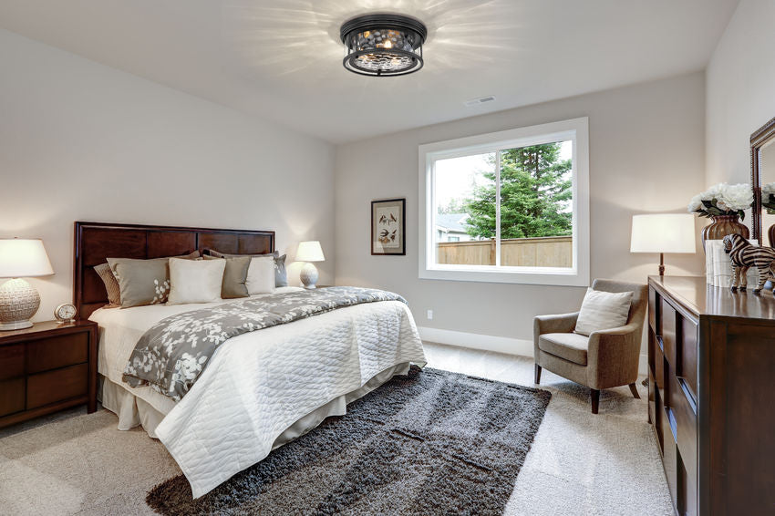 CLARION Flush mount Black - 493F3-MB | Z-LITE