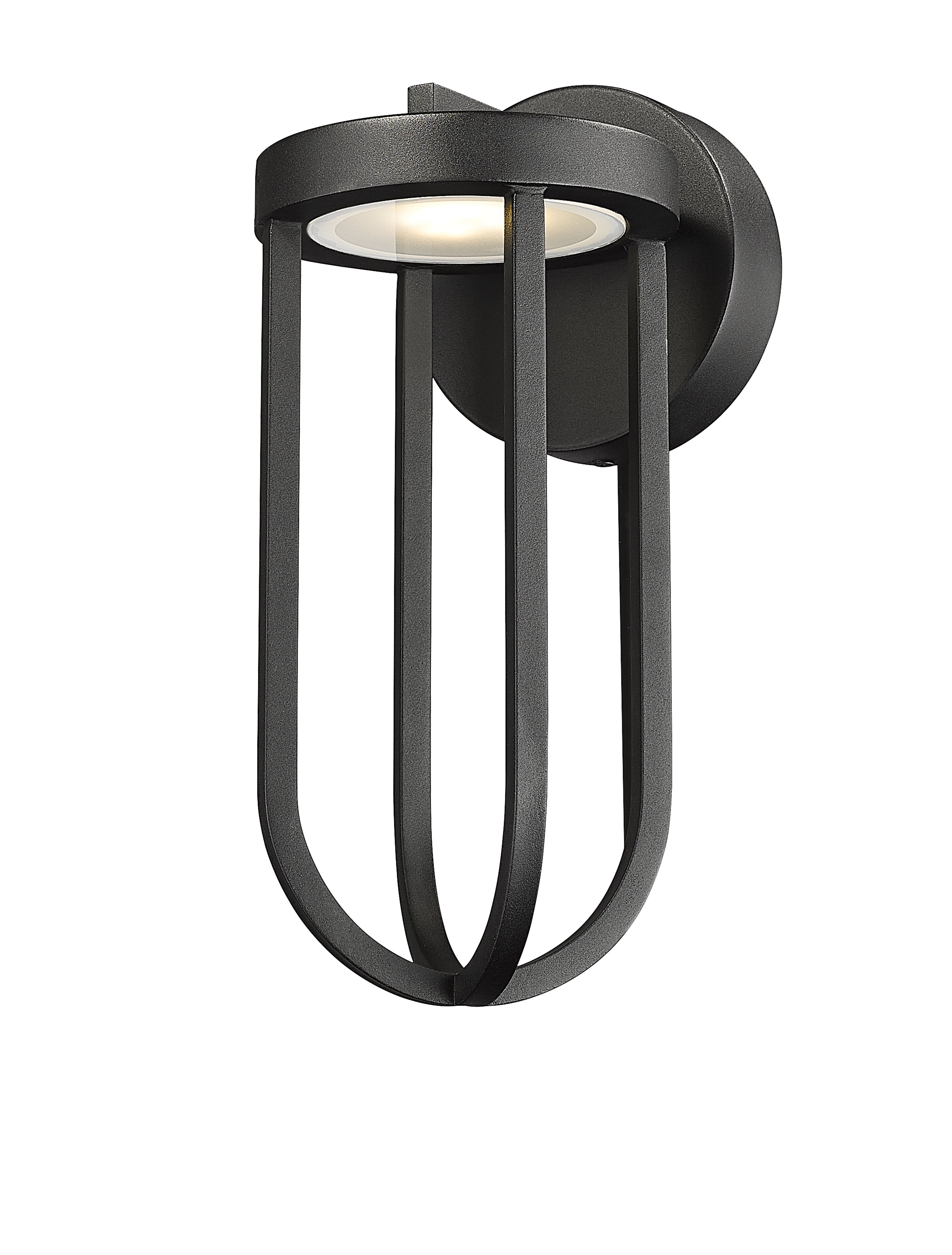 LELAND Murale exterieure Noir DEL INTÉGRÉ - 5005S-BK-LED | Z-LITE