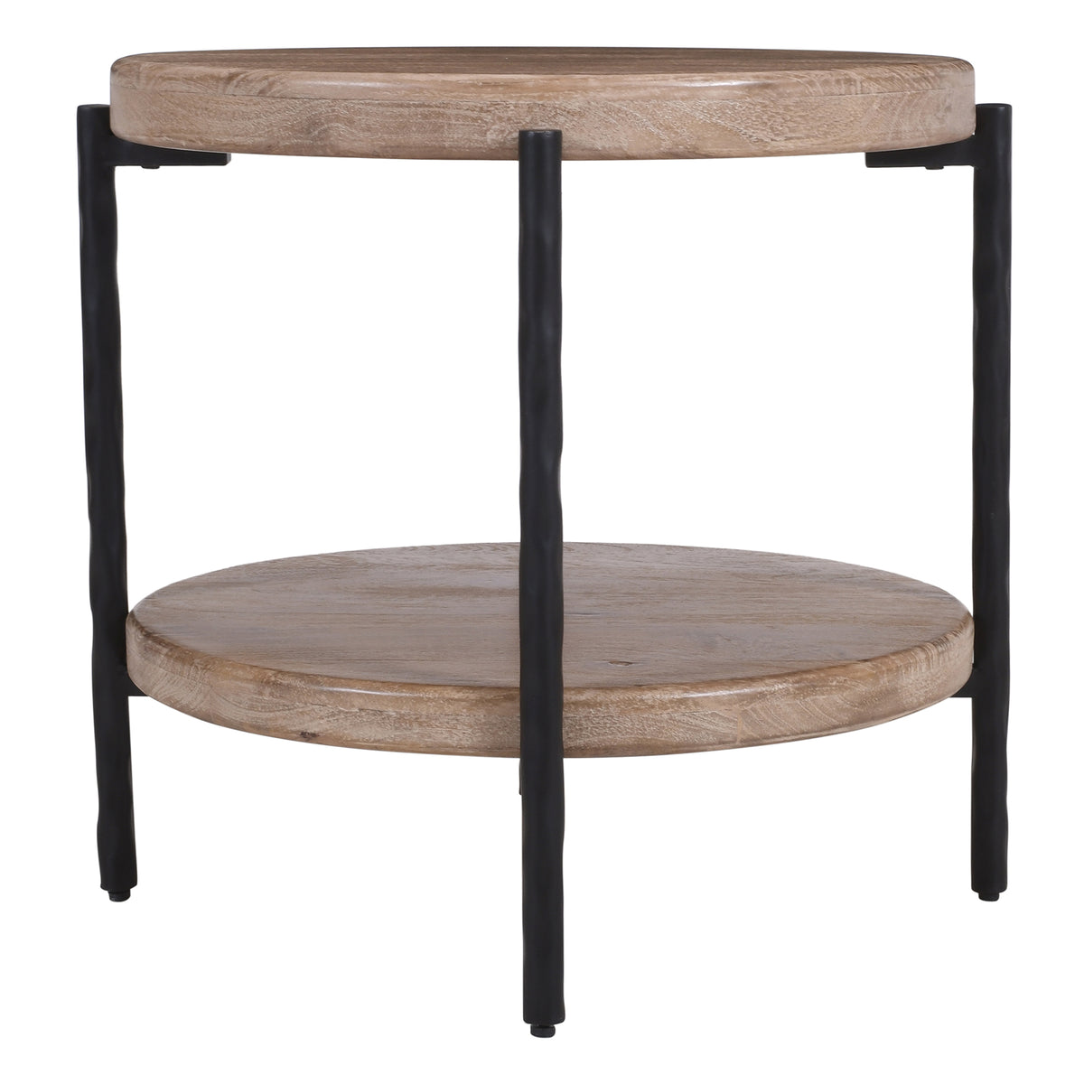 Table d’appoint ronde à 2 niveaux | Johar | World Wide