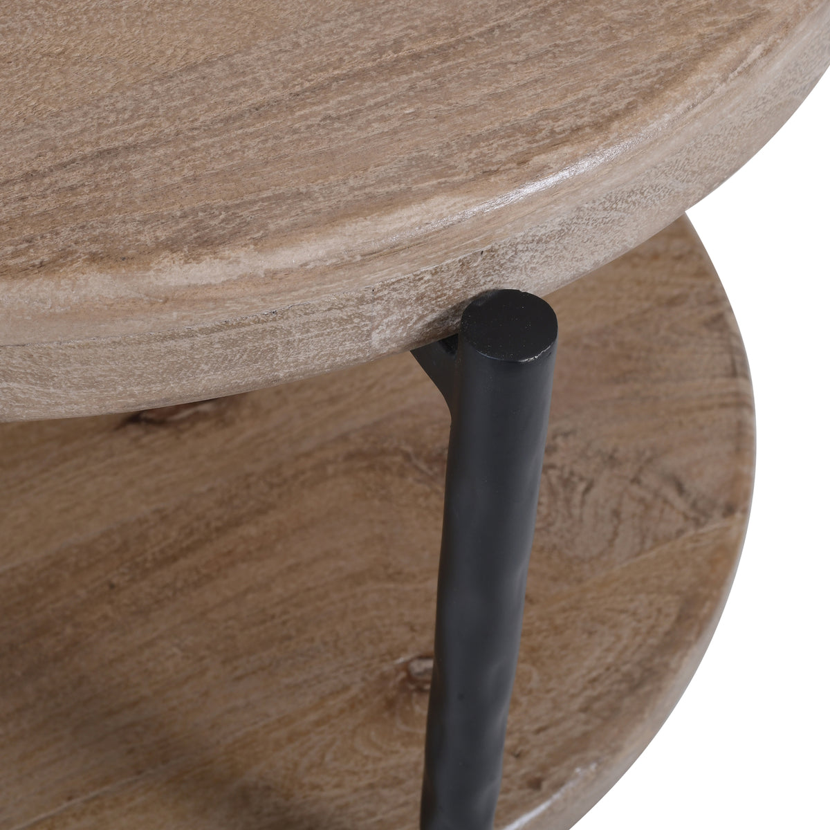 Table d’appoint ronde à 2 niveaux | Johar | World Wide