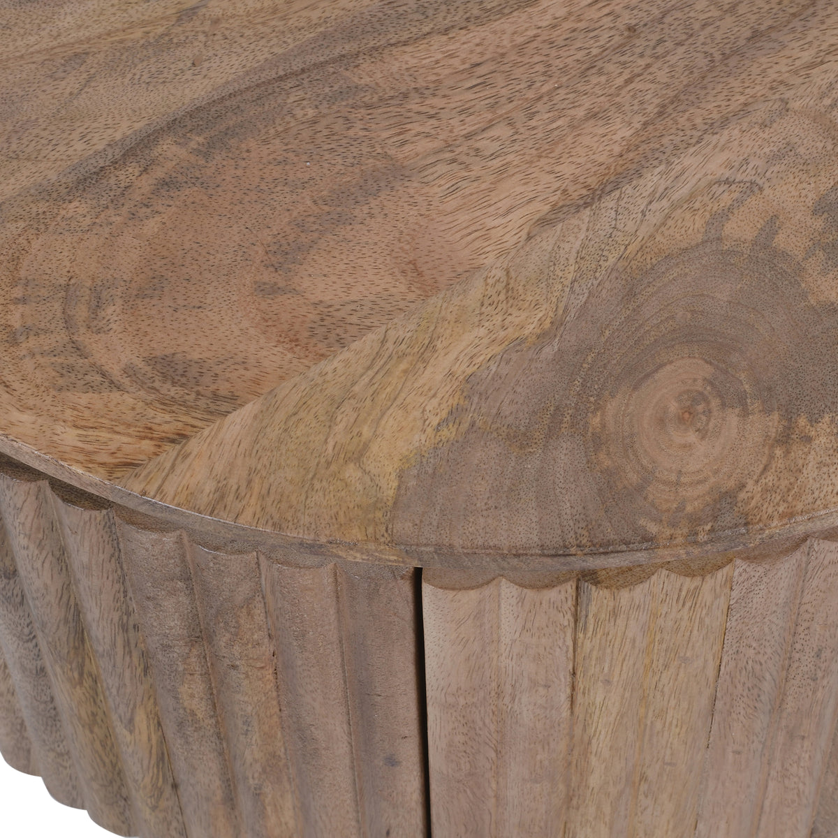 Table d’appoint ronde à 1 tiroir | Balark | World Wide