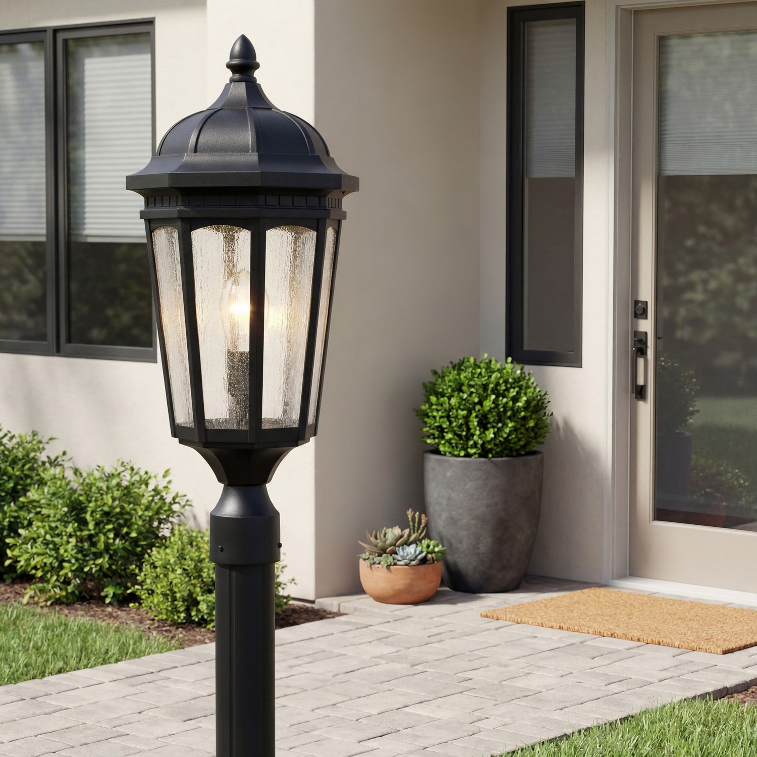 Lampadaire extérieur 1 lumière | Courtyard