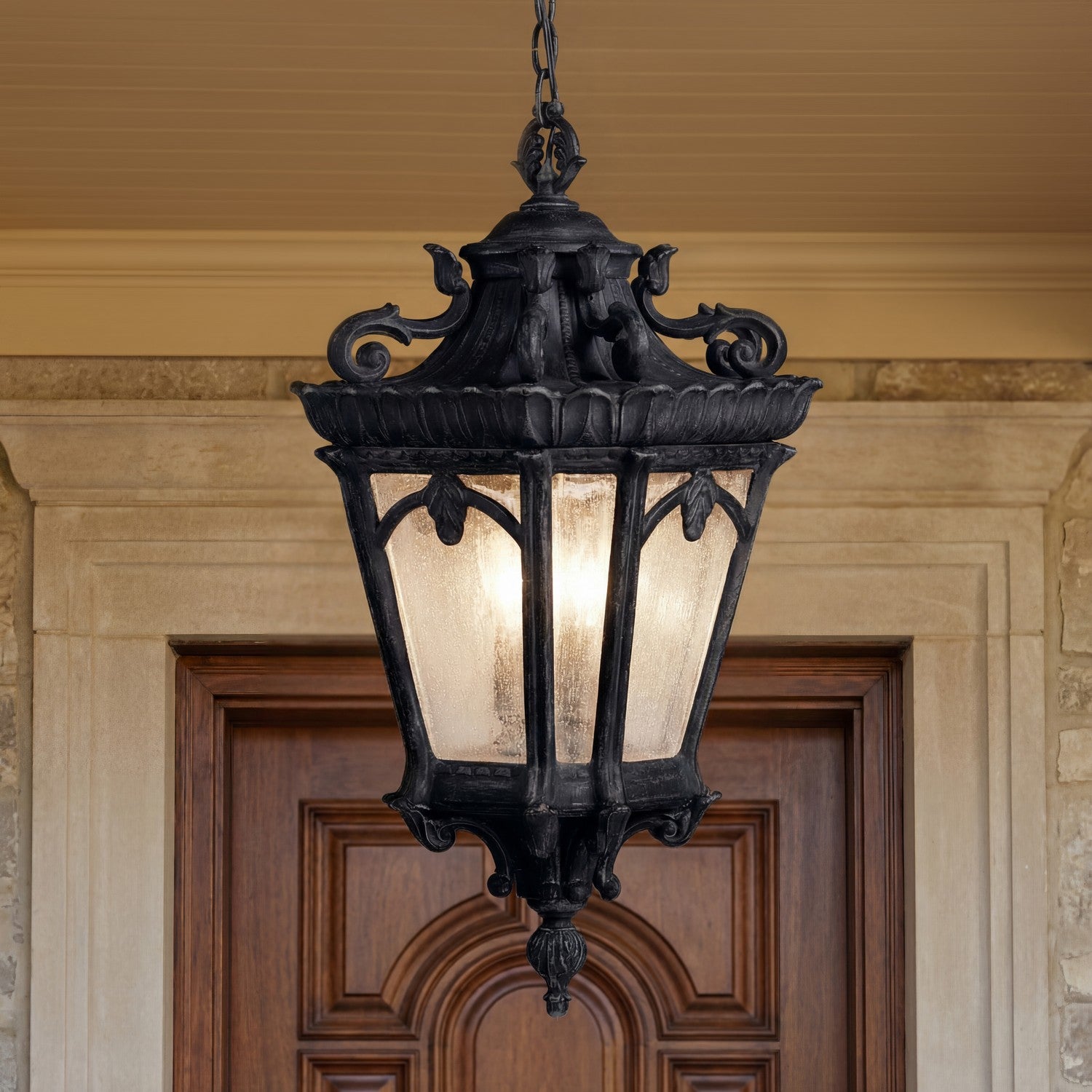 Suspension extérieure 3 lumières | Tournai