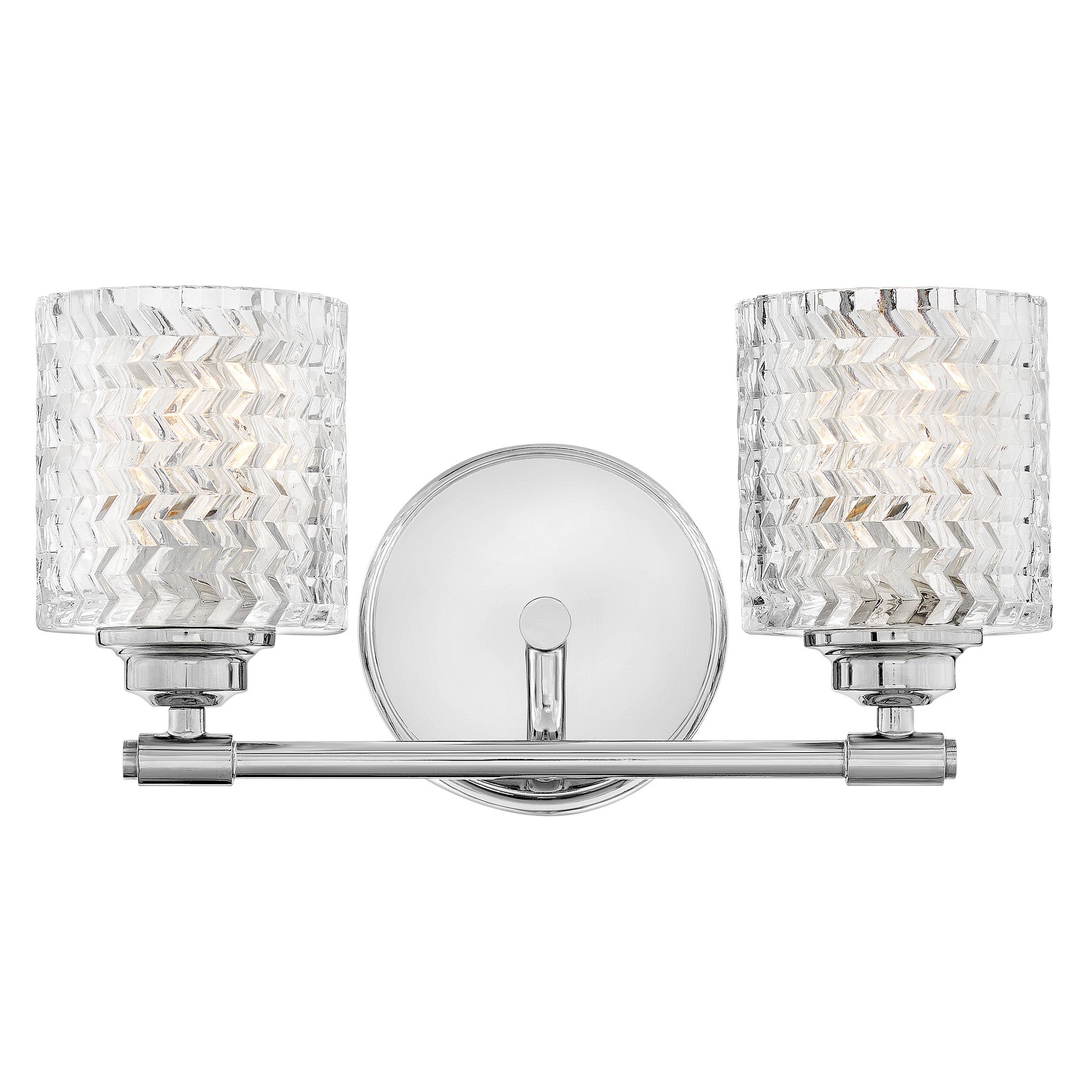 Petit luminaire de vanité à deux lumières