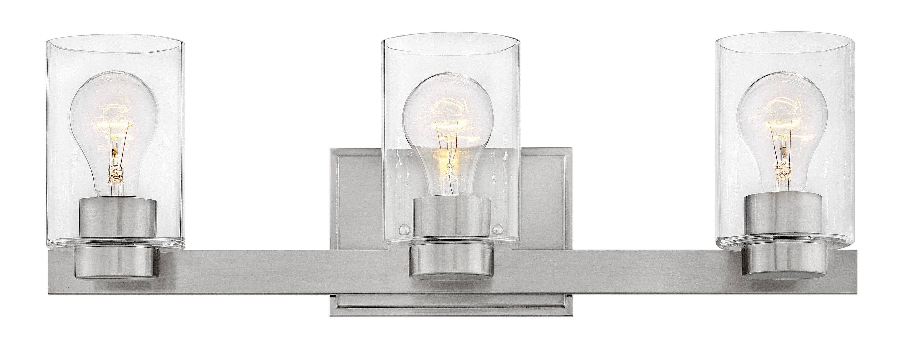 Moyen luminaire de vanité à trois lumières