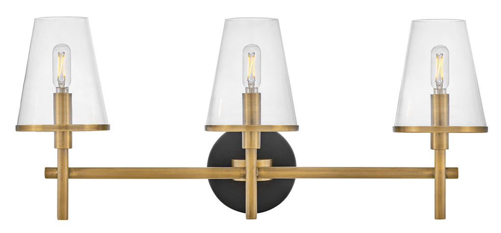 Moyen luminaire de vanité à trois lumières