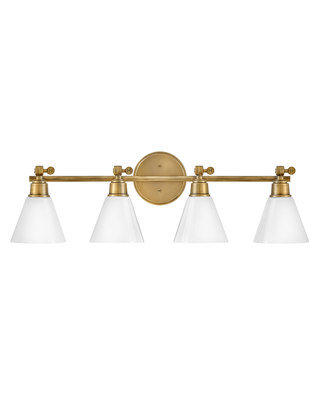 Grand luminaire de vanité réglable à quatre lumières