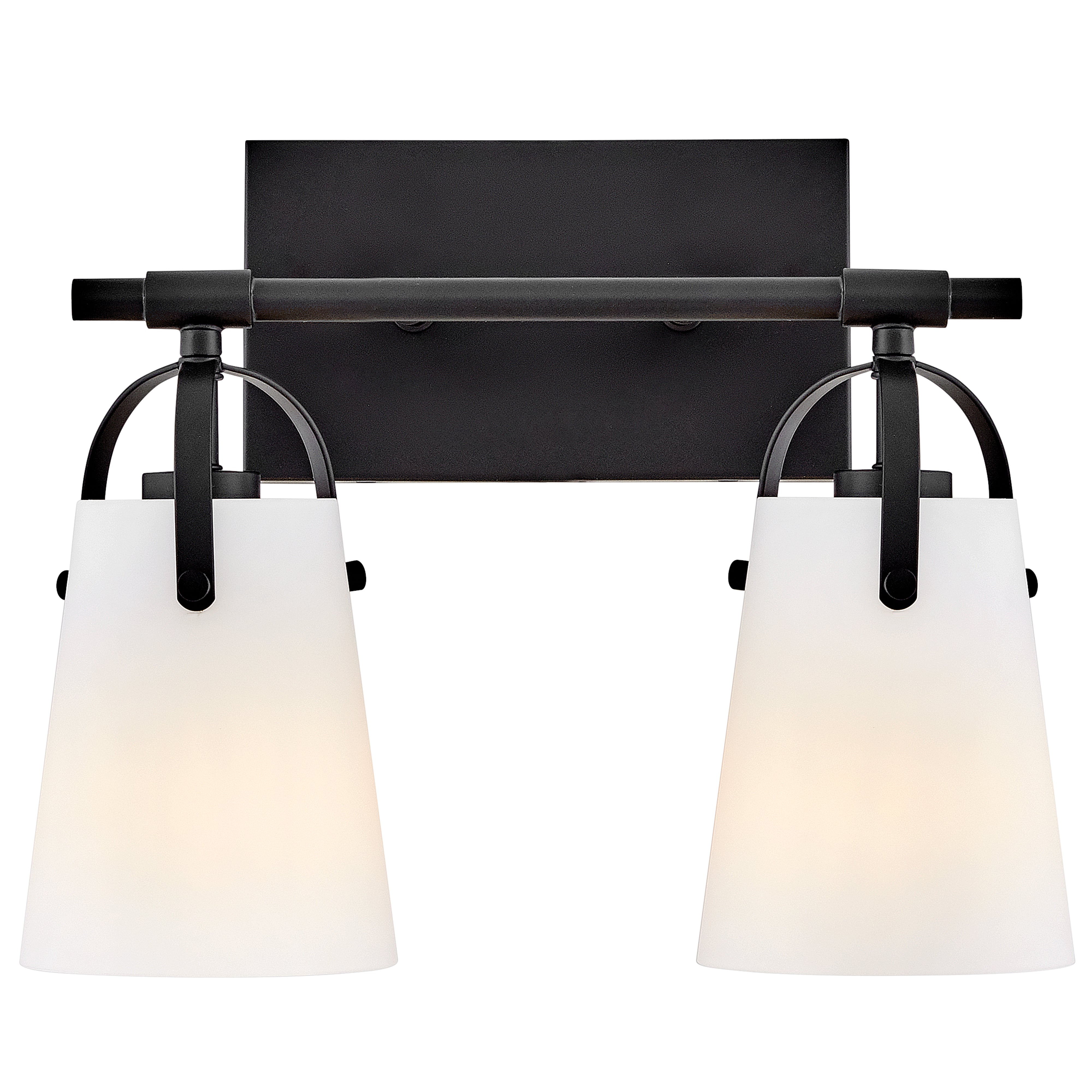 Petit luminaire de vanité à deux lumières