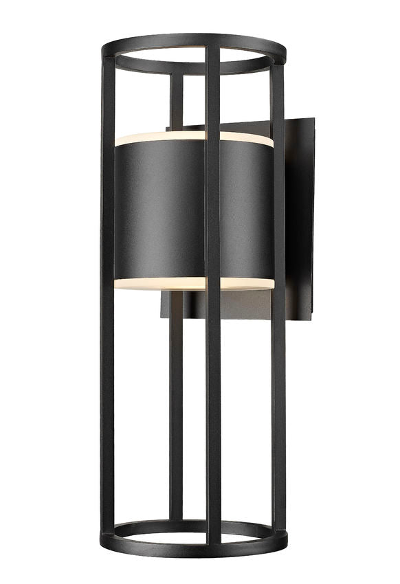LUCA Outdoor wall sconce Black INTEGRATED LED - 517B-BK-LED | Z-LITE