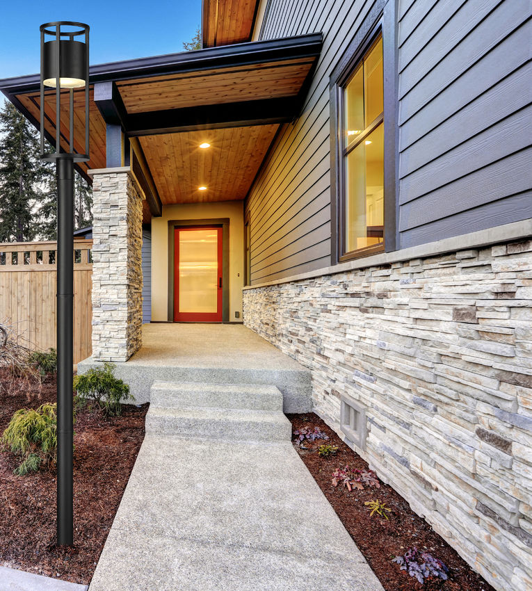 LUCA Luminaire sur poteau Noir DEL INTÉGRÉ - 517PHB-567P-BK-LED | Z-LITE