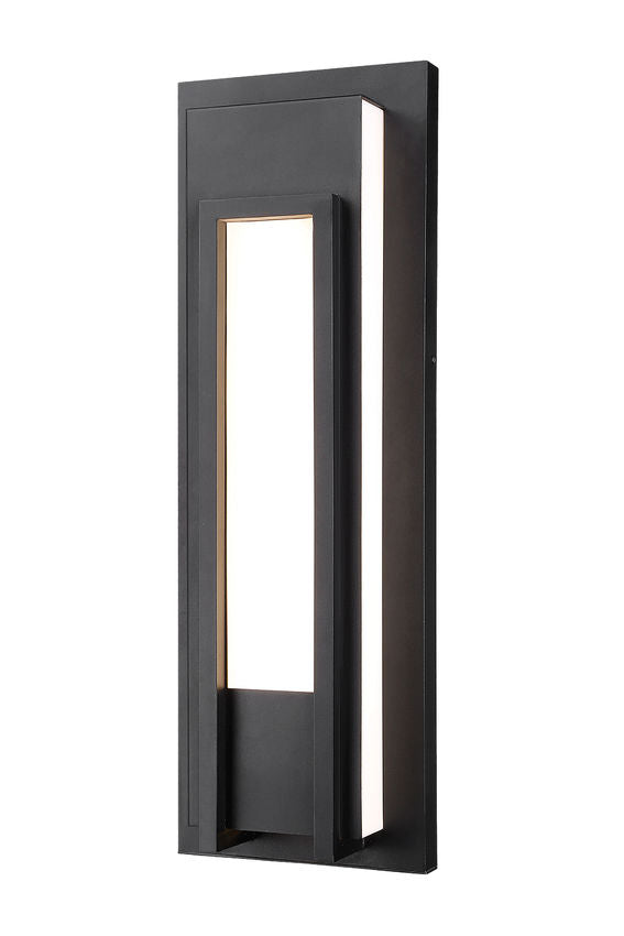 KEATON Outdoor wall sconce Black INTEGRATED LED - 520B-BK-LED | Z-LITE