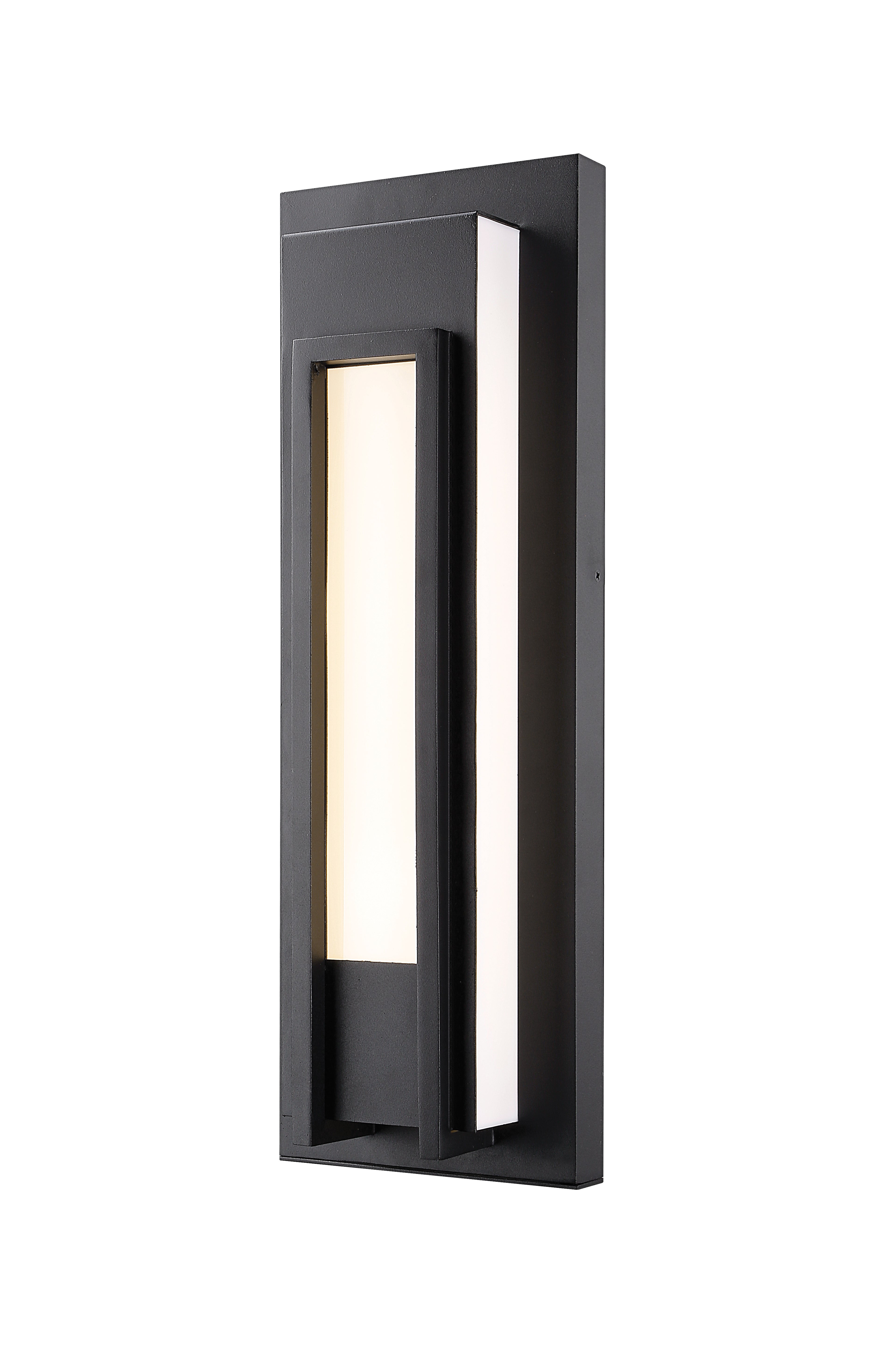 KEATON Outdoor wall sconce Black INTEGRATED LED - 520M-BK-LED | Z-LITE