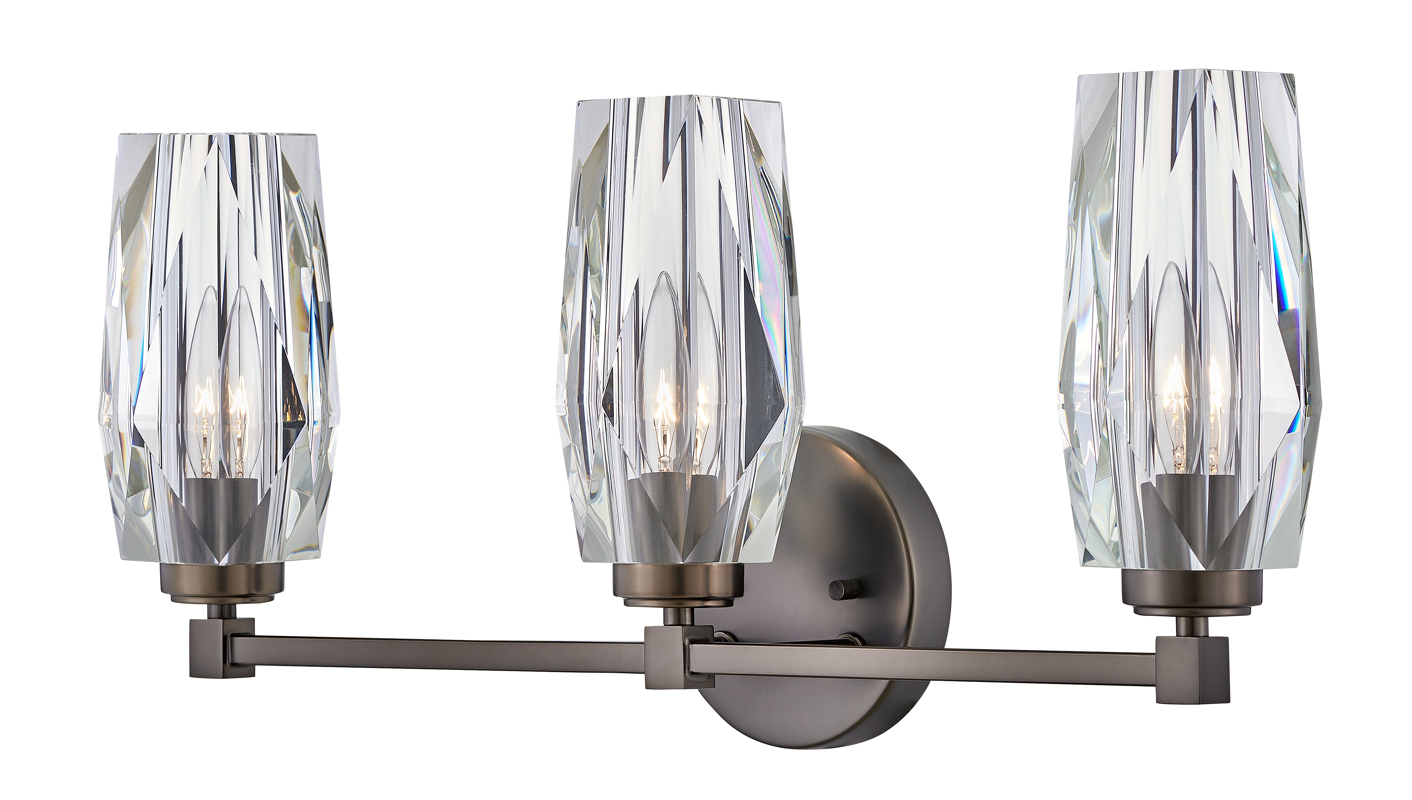 Moyen luminaire de vanité à trois lumières